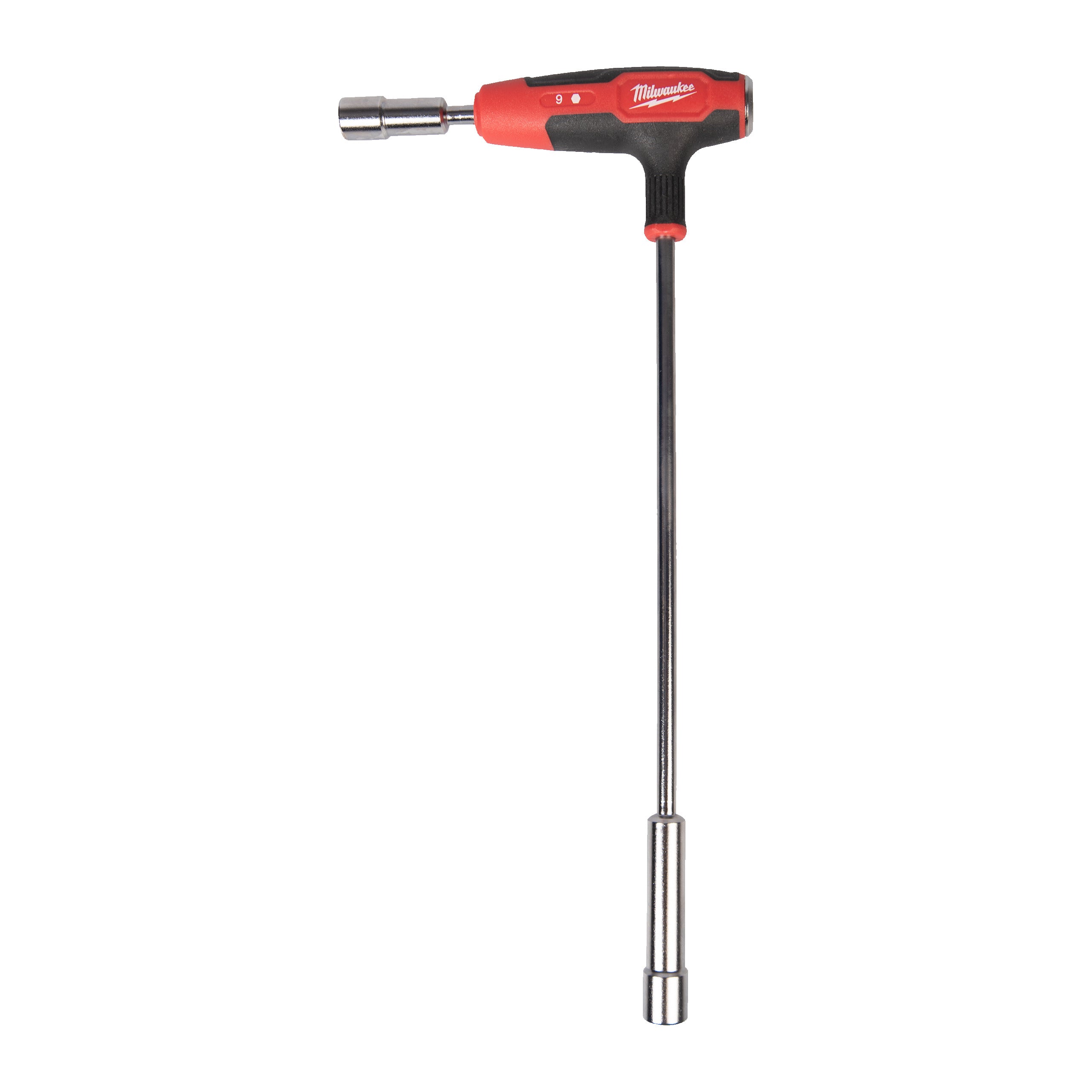 Cheie tubulară cu mâner în T Milwaukee 9mm Nut driver with T-handle Grip, cod 4932498710