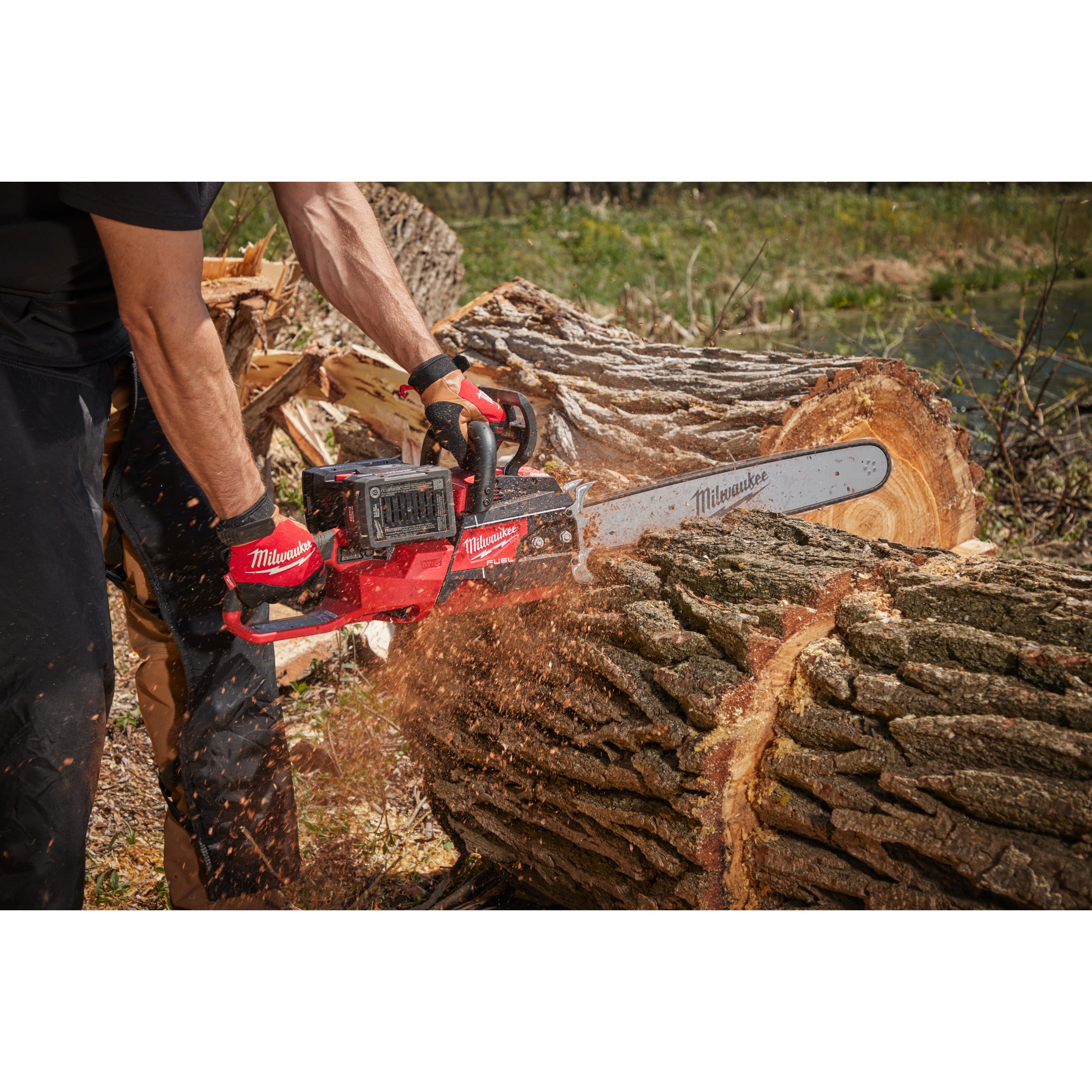 Șine de ghidaj pentru fierăstrău cu lanț Milwaukee 50 cm/ 20" Guide Bar 0.325" x 1.3mm, cod 4932498790