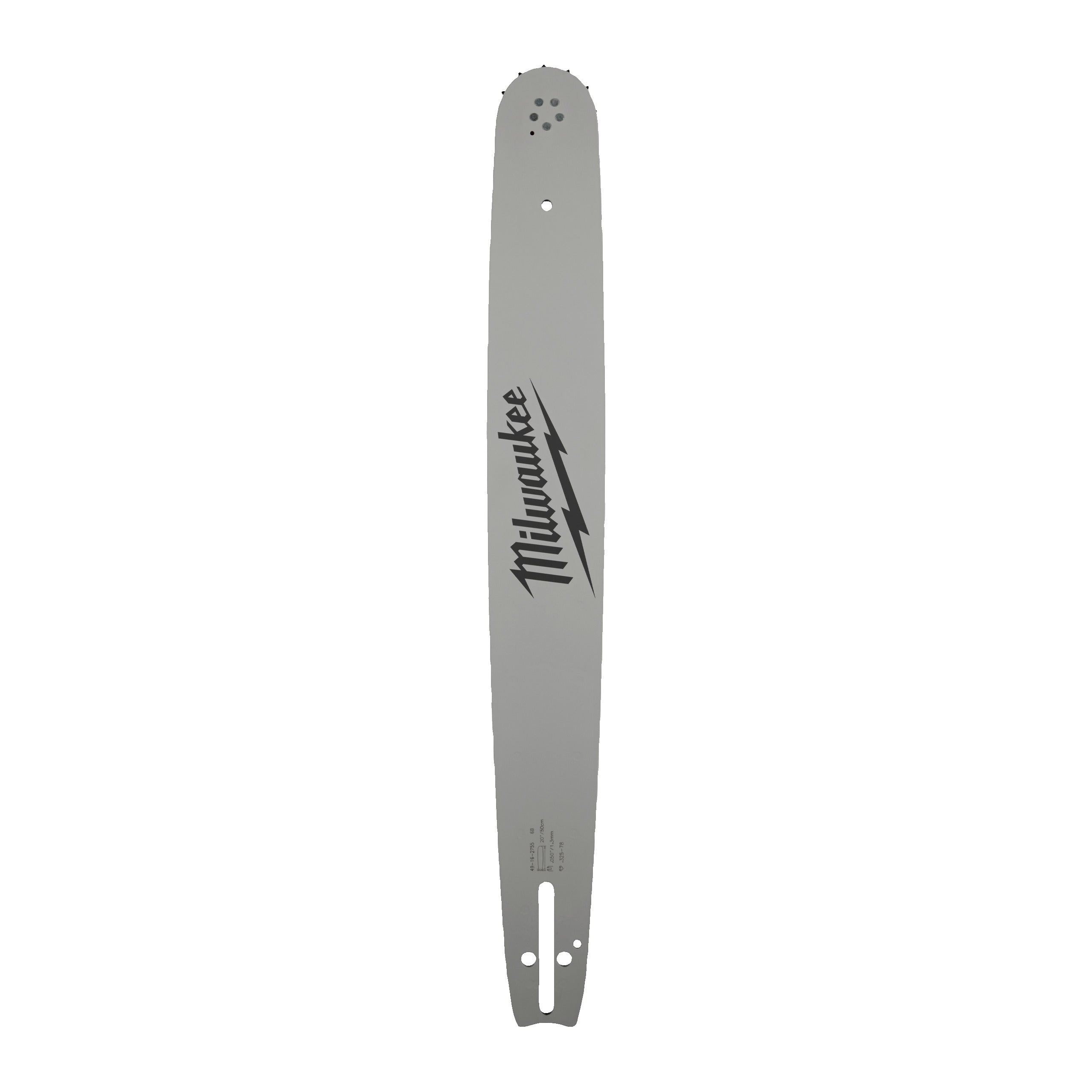 Șine de ghidaj pentru fierăstrău cu lanț Milwaukee 50 cm/ 20" Guide Bar 0.325" x 1.3mm, cod 4932498790