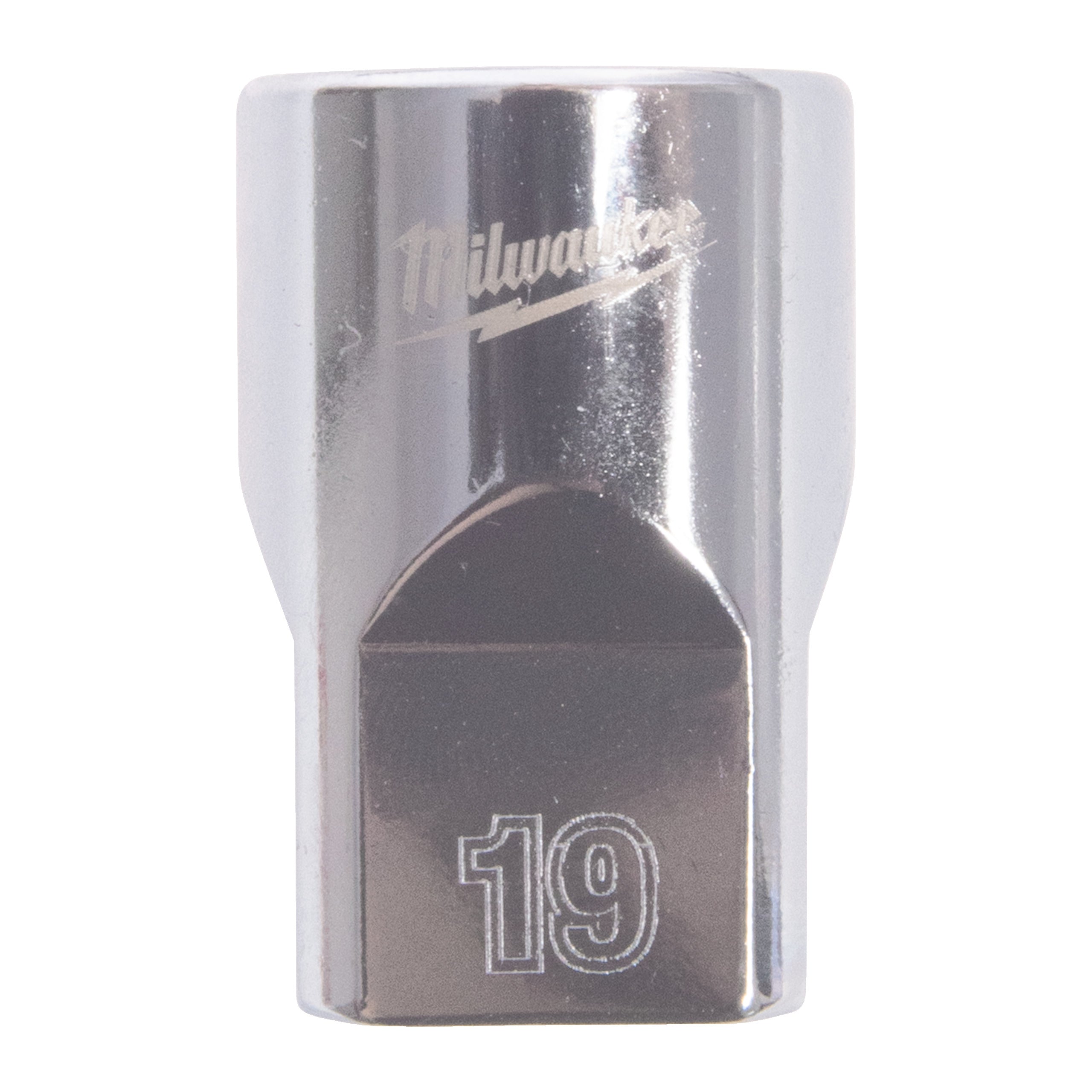 Cheie tubulară ½″ metrică, 12 puncte Milwaukee 1/2'' Drive Metric Standard 12-Point Socket - 19mm, cod 4932498829