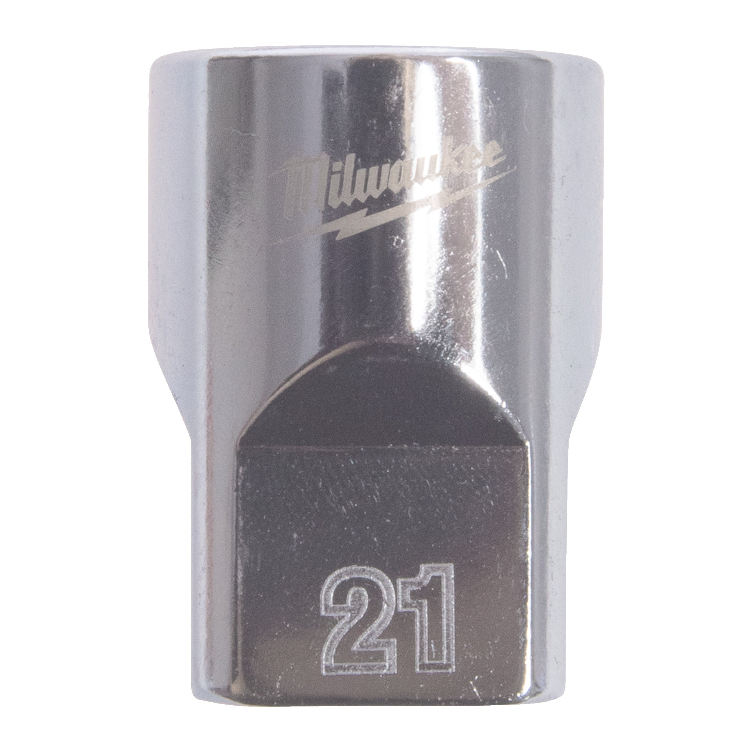 Cheie tubulară ½″ metrică, 12 puncte Milwaukee 1/2'' Drive Metric Standard 12-Point Socket - 21mm, cod 4932498831