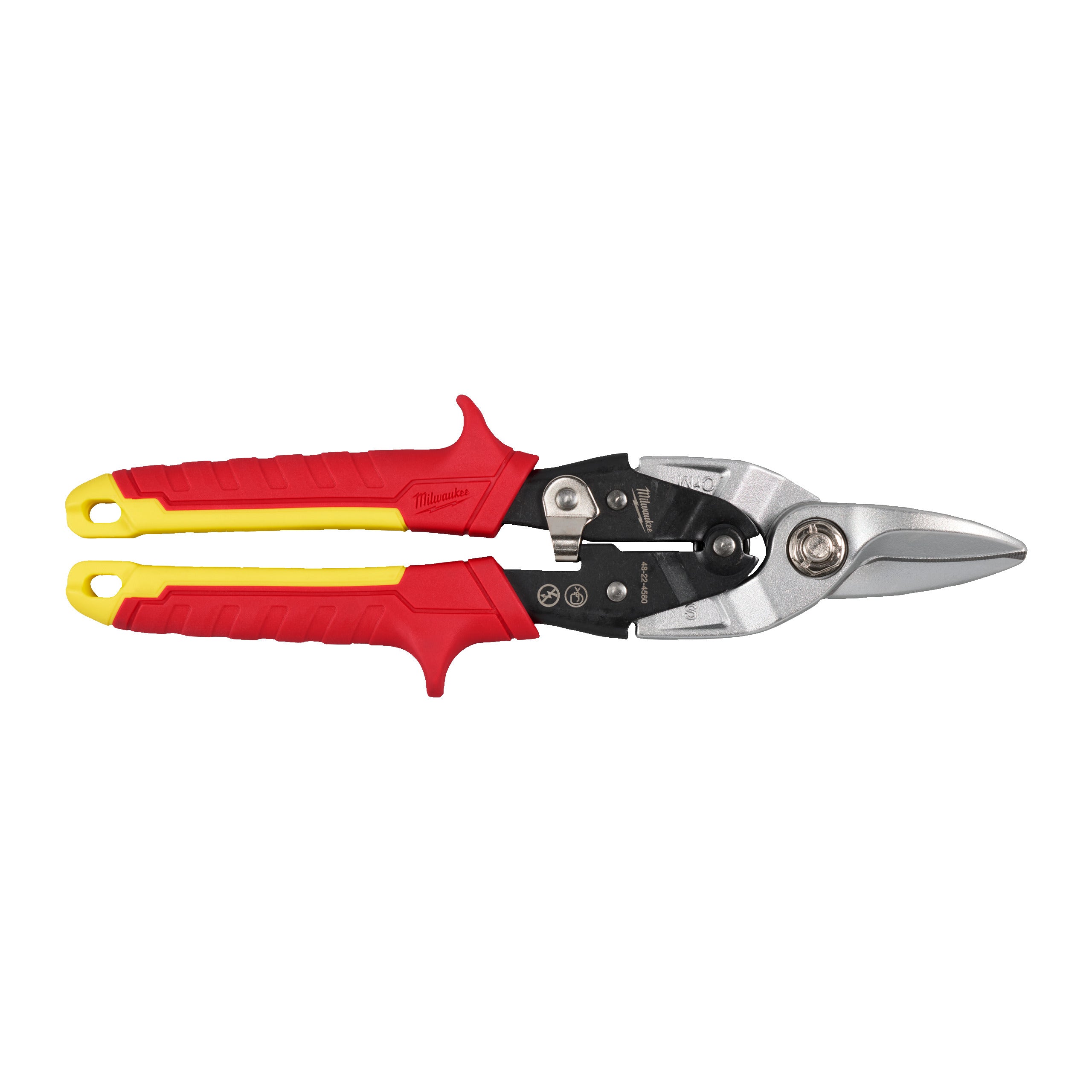 Foarfecă cu tăietură dreaptă Milwaukee STRAIGHT CUTTING AVIATION SNIPS, cod 4932499018