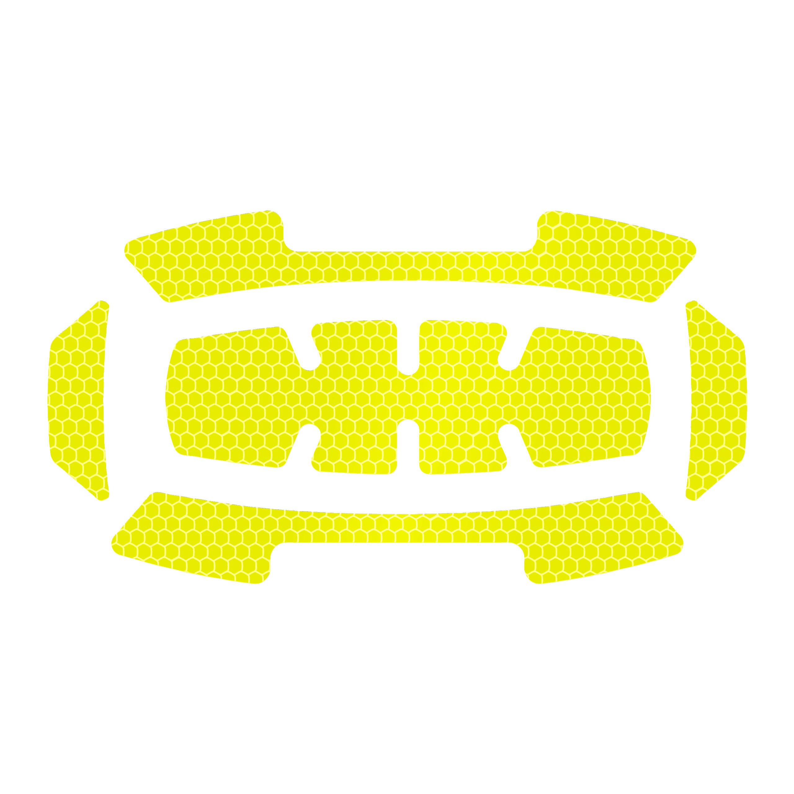 Benzi reflectorizante Milwaukee BOLT™ Reflective stickers - Yellow - 1 set, cod 4932499122