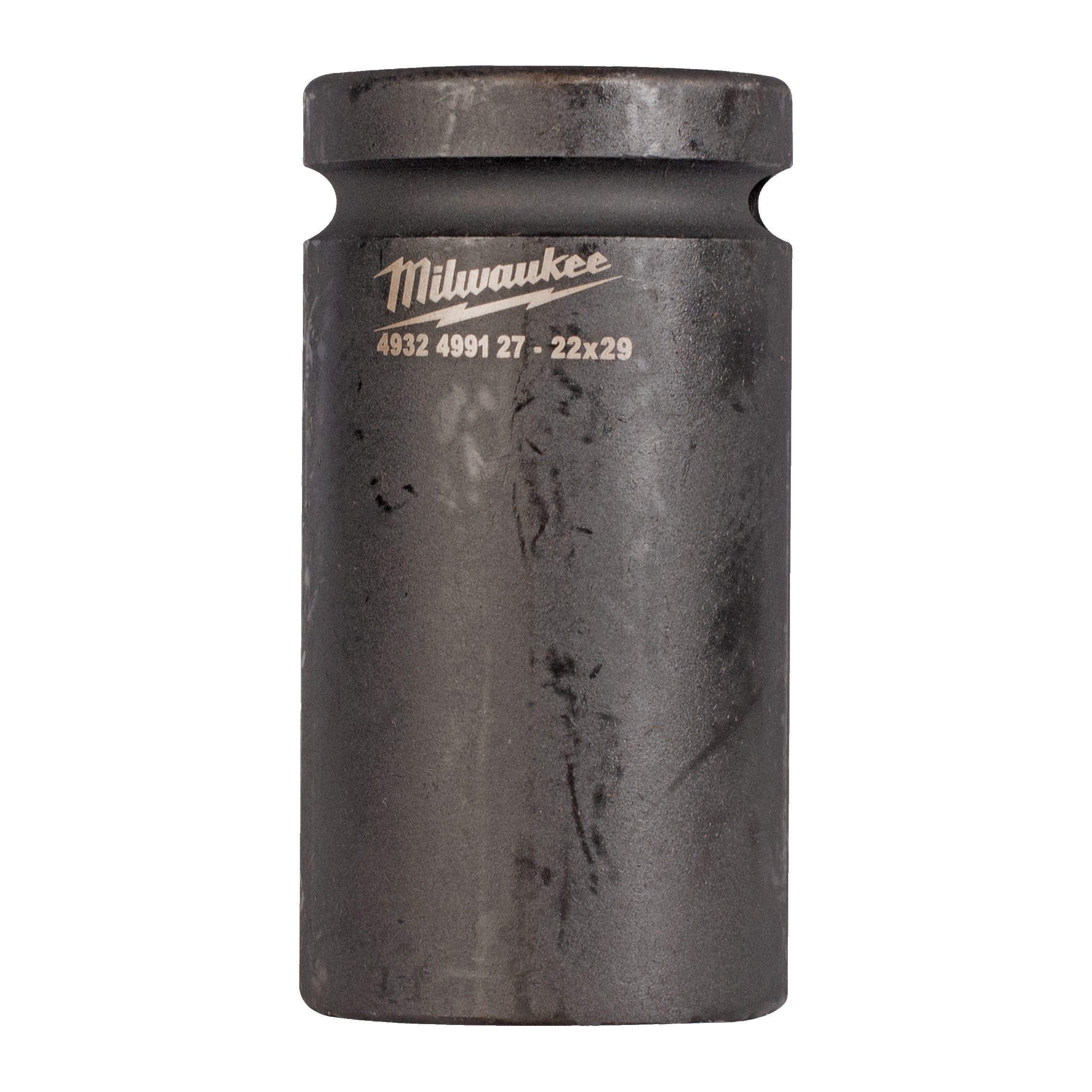Cheie tubulară Shockwave Impact tirfon Milwaukee Rect. Socket ShW 1 in Deep 22 x 29 mm, cod 4932499127