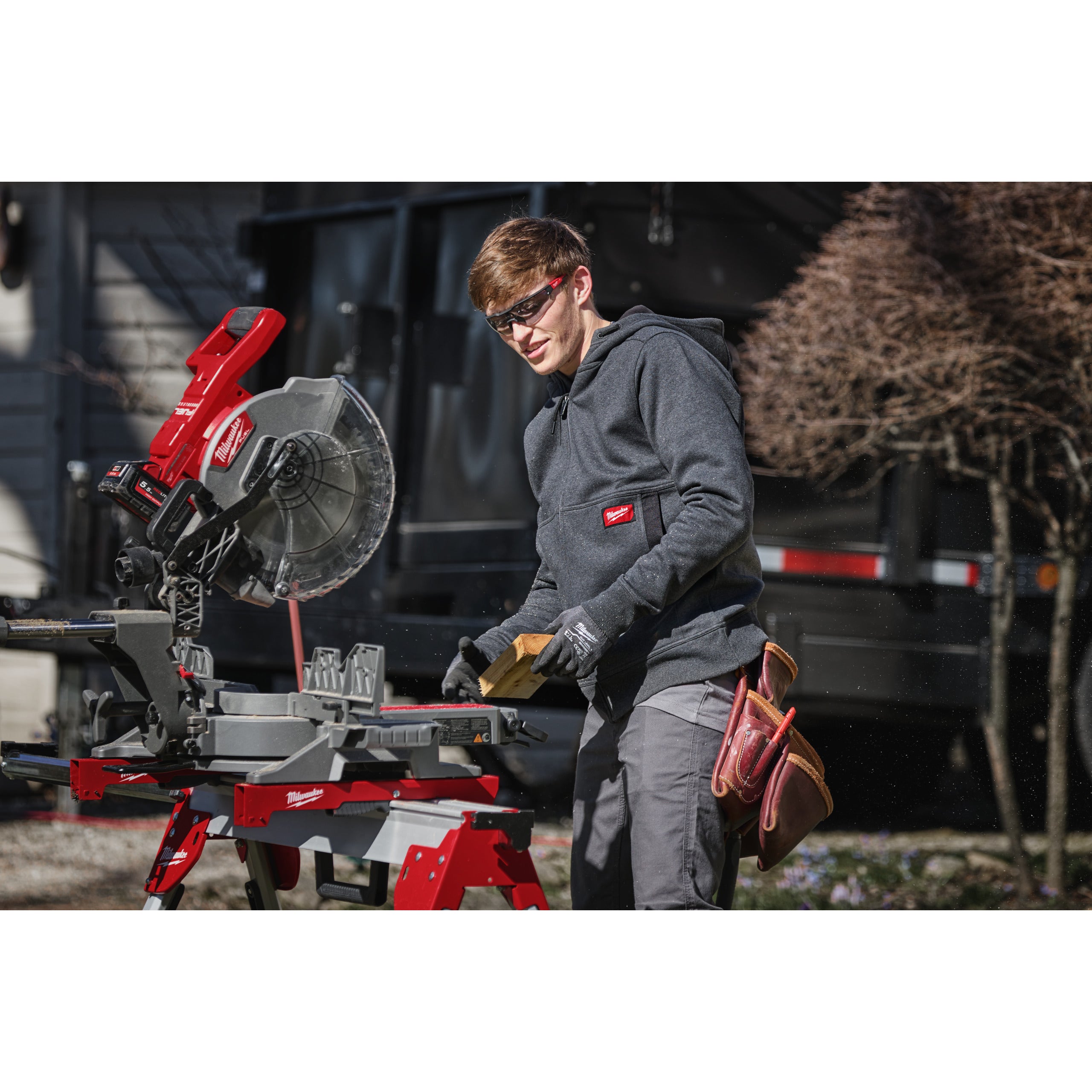 Hanorac cu fermoar Milwaukee GRIDIRON™ WHZ GR XL, cod 4932499396