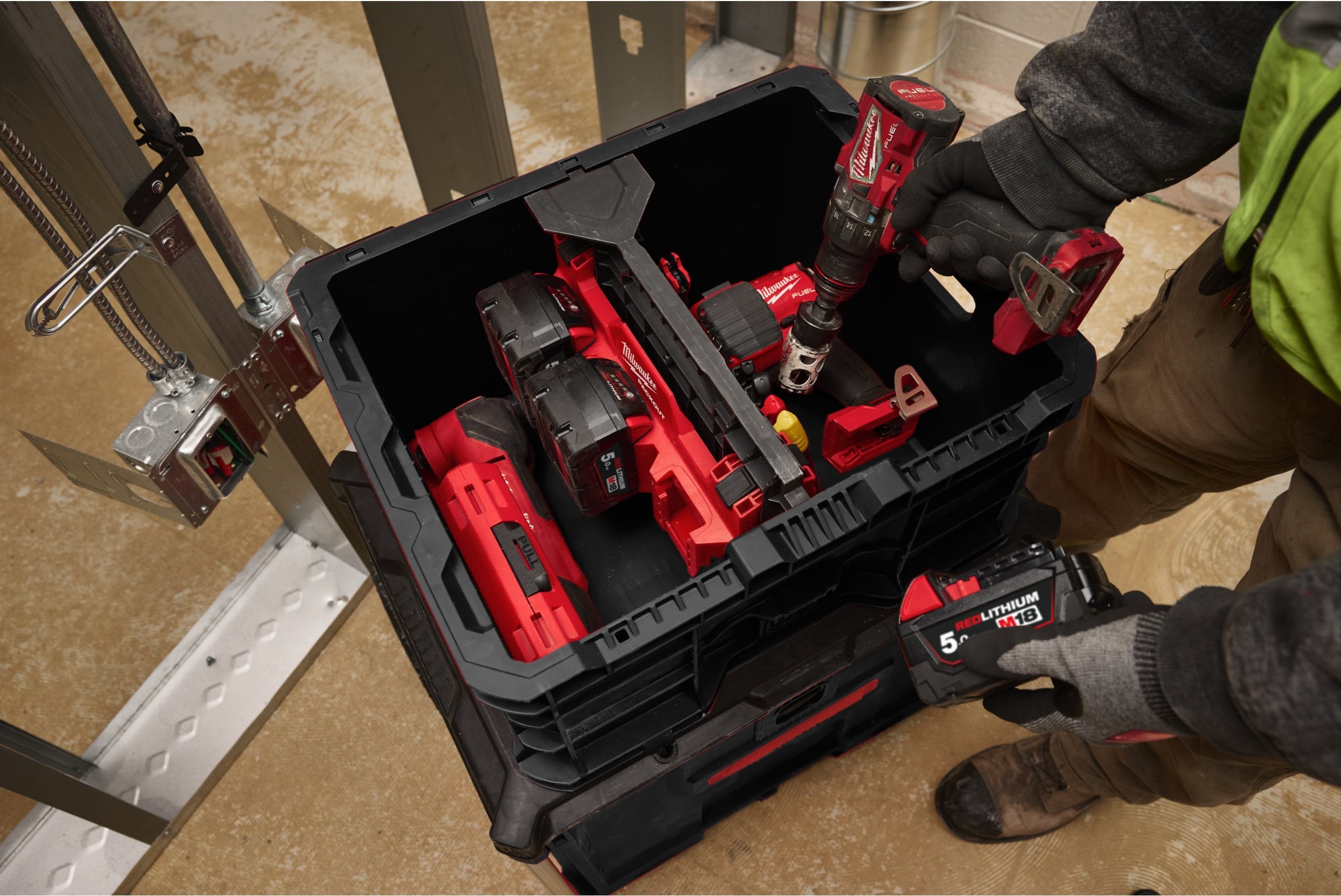 Separator pentru cutiile de depozitare Milwaukee PACKOUT™, cod 4932500145