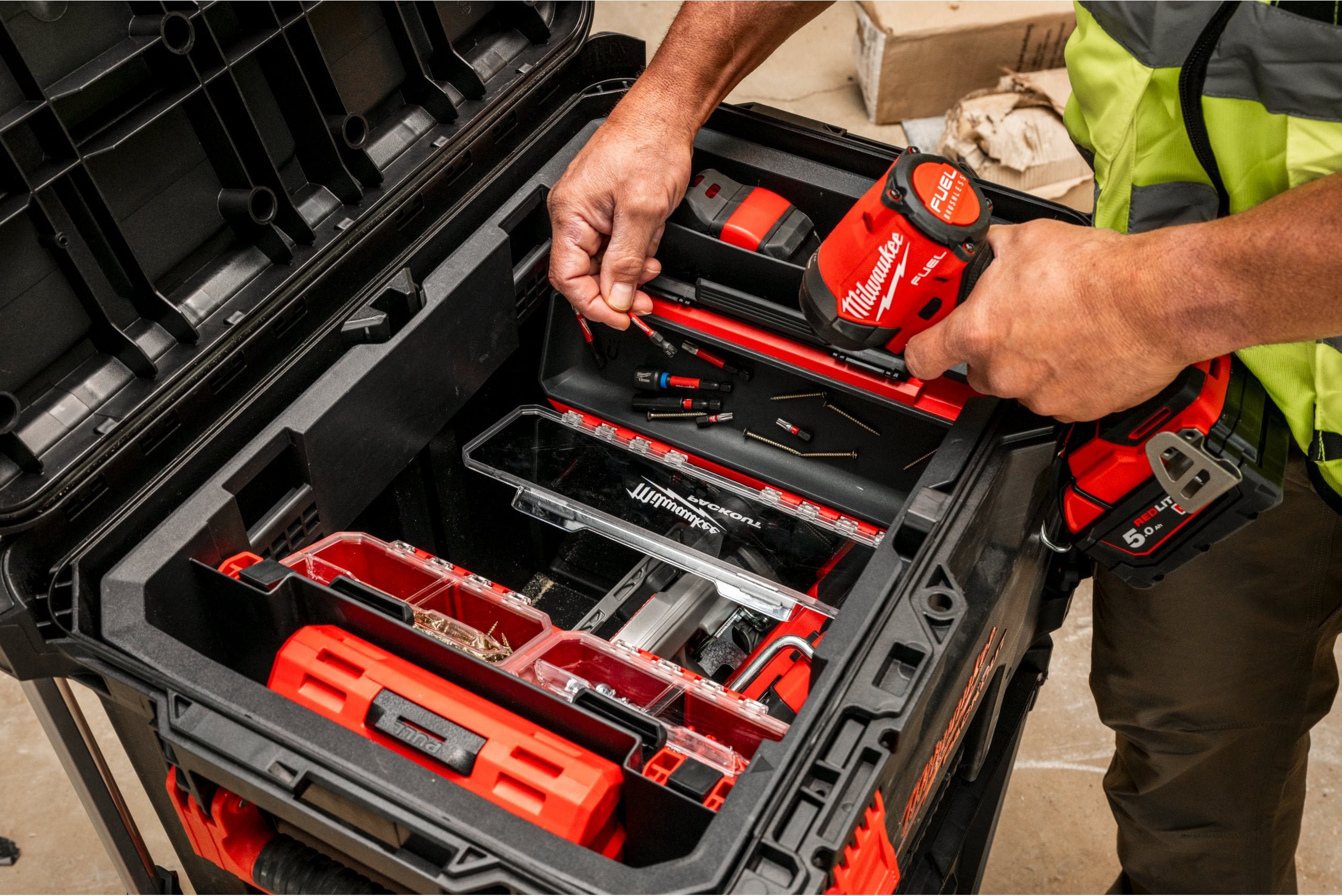 Suport pentru cutii de scule Milwaukee PACKOUT™, cod 4932500146