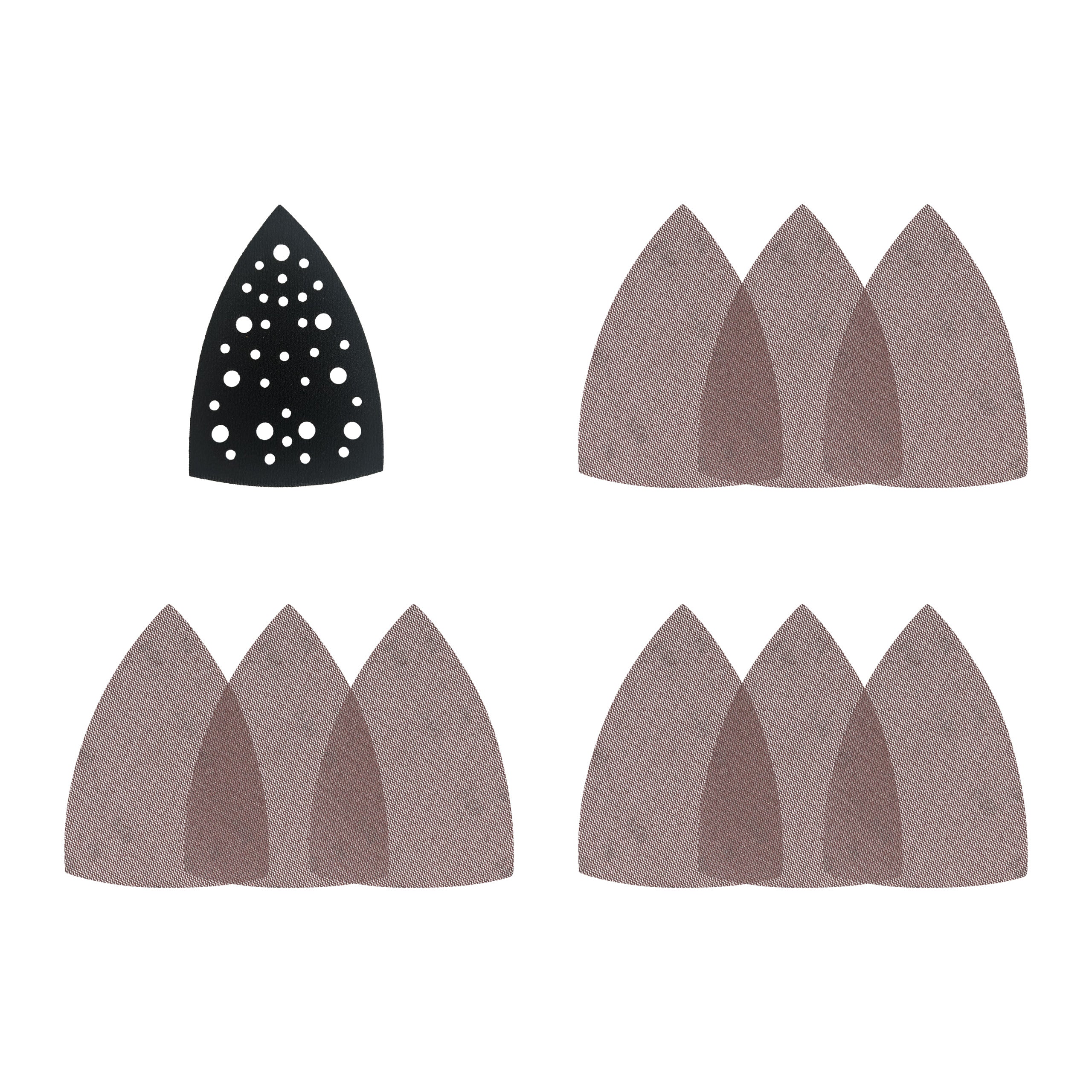 Foi de șlefuit tip plasă pentru șlefuitoare delta HL Milwaukee PG 100x147 HL G80 120 180 Pad Saver Set, cod 4932500185