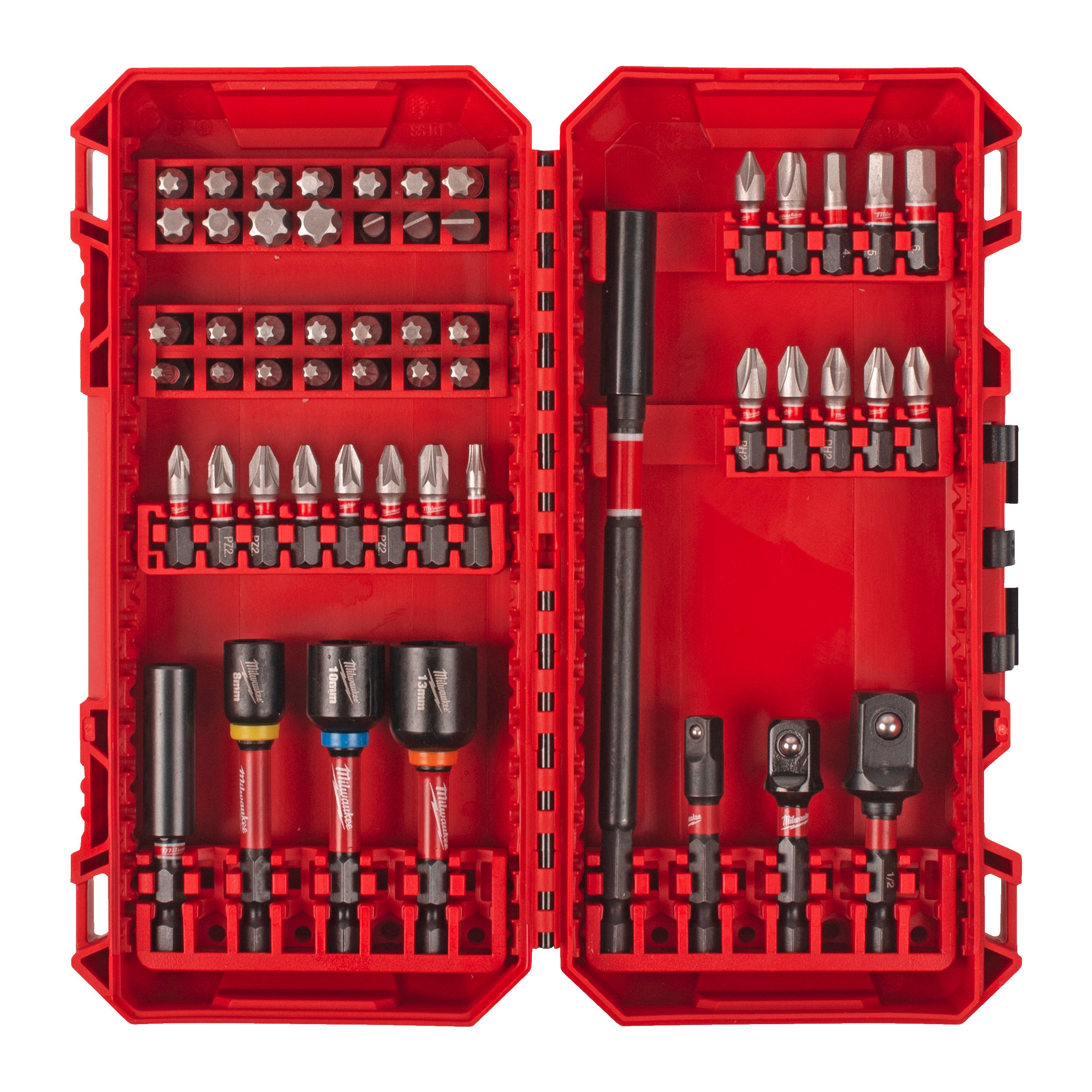 Set biți și chei tubulare Shockwave Seturi SHOCKWAVE™ IMPACT DUTY Milwaukee S/Bit ShW CD F/astening Set, cod 4932500389