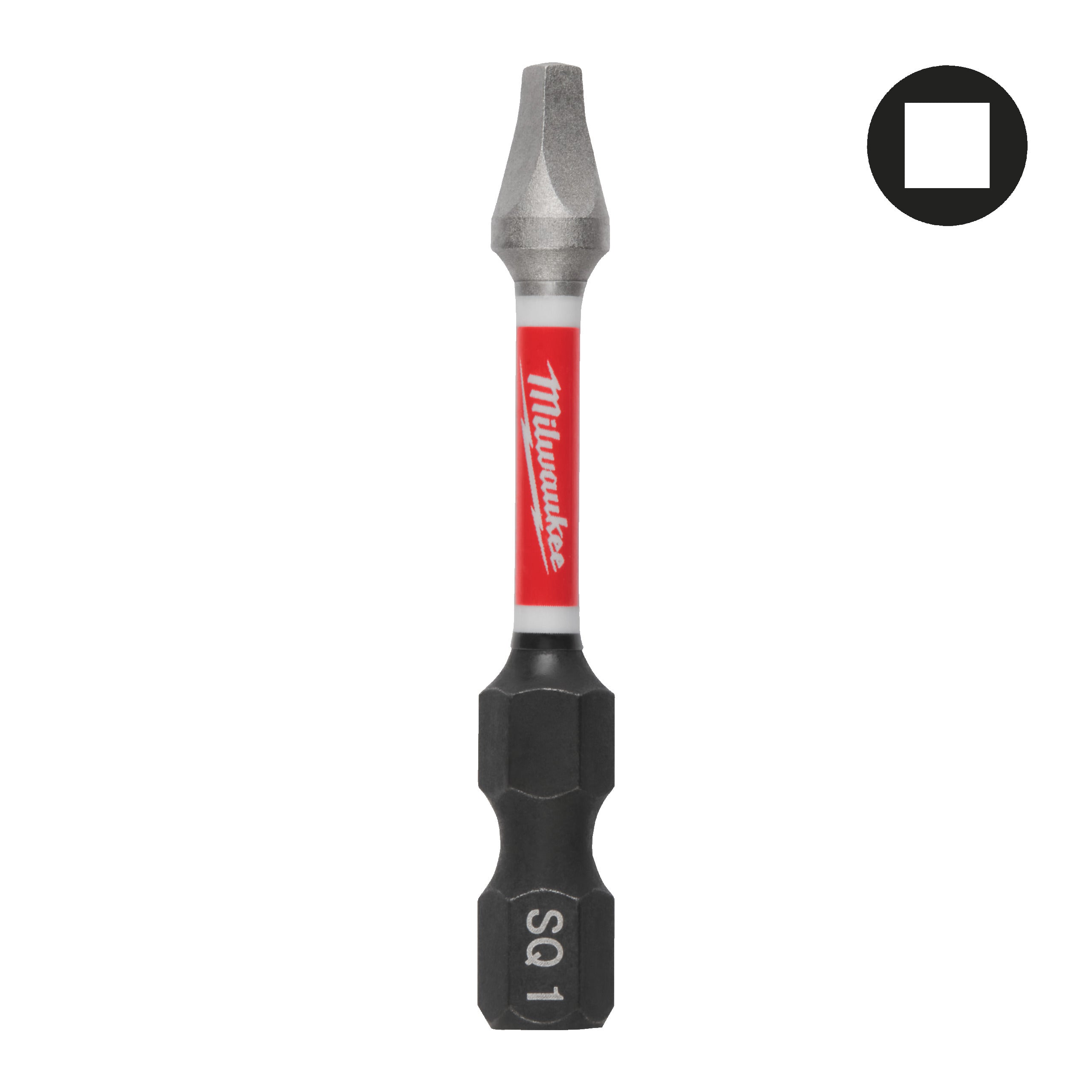 Cheie pentru piulițe SQ1 x 50mm - 1 buc. Milwaukee S/Bit ShW SQ1 50mm, cod 4932500390