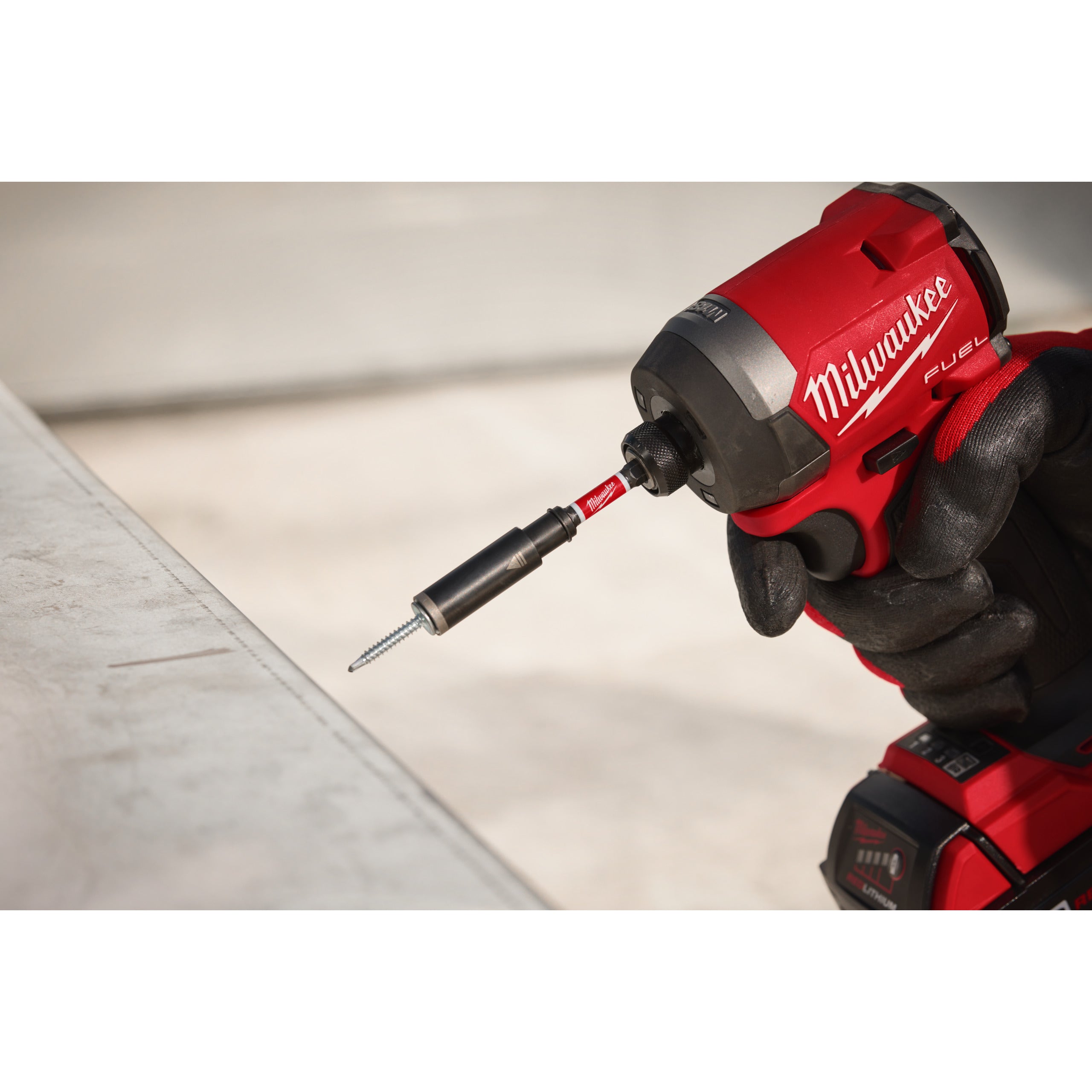 Suport magnetic pentru biți SHOCKWAVE™ IMPACT DUTY Milwaukee Bit Holder Mag screw engaging ShW 75mm, cod 4932500396