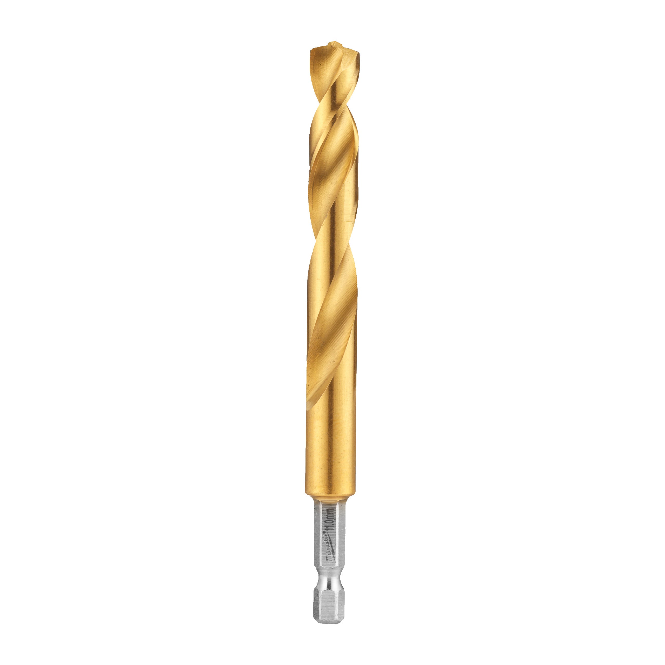 Burghiu pentru metal RED HEX - Burghie SHOCKWAVE™ HSS-Ground Titan pentru metal Milwaukee Shockwave HSS-G TiN Red Hex 11 mm - 5 pcs, cod 4932500415