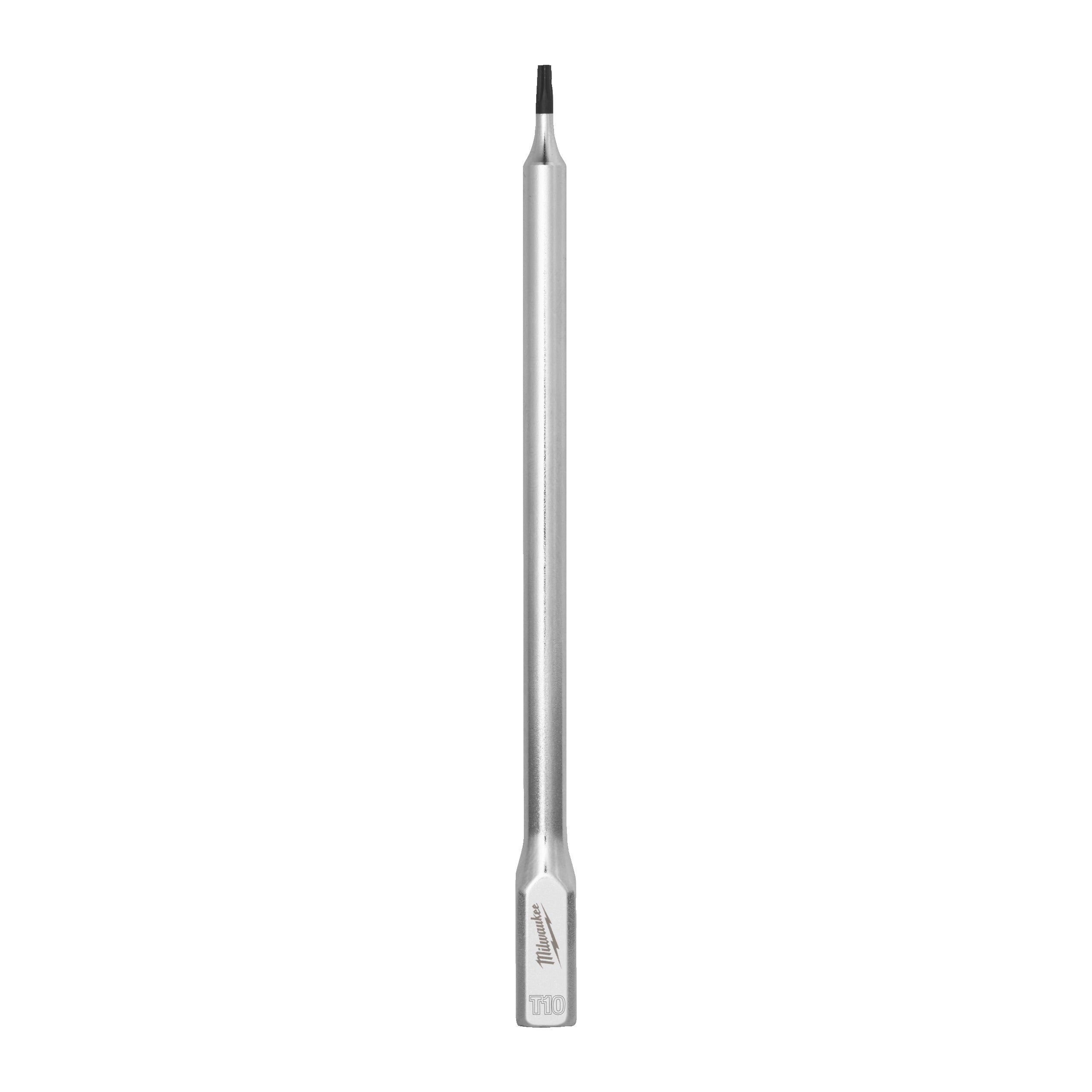 Cap cheie tubulară lungă ¼″ cu bit TX Milwaukee 1/4'' Drive T10 Torx Long Bit Socket, cod 4932500438