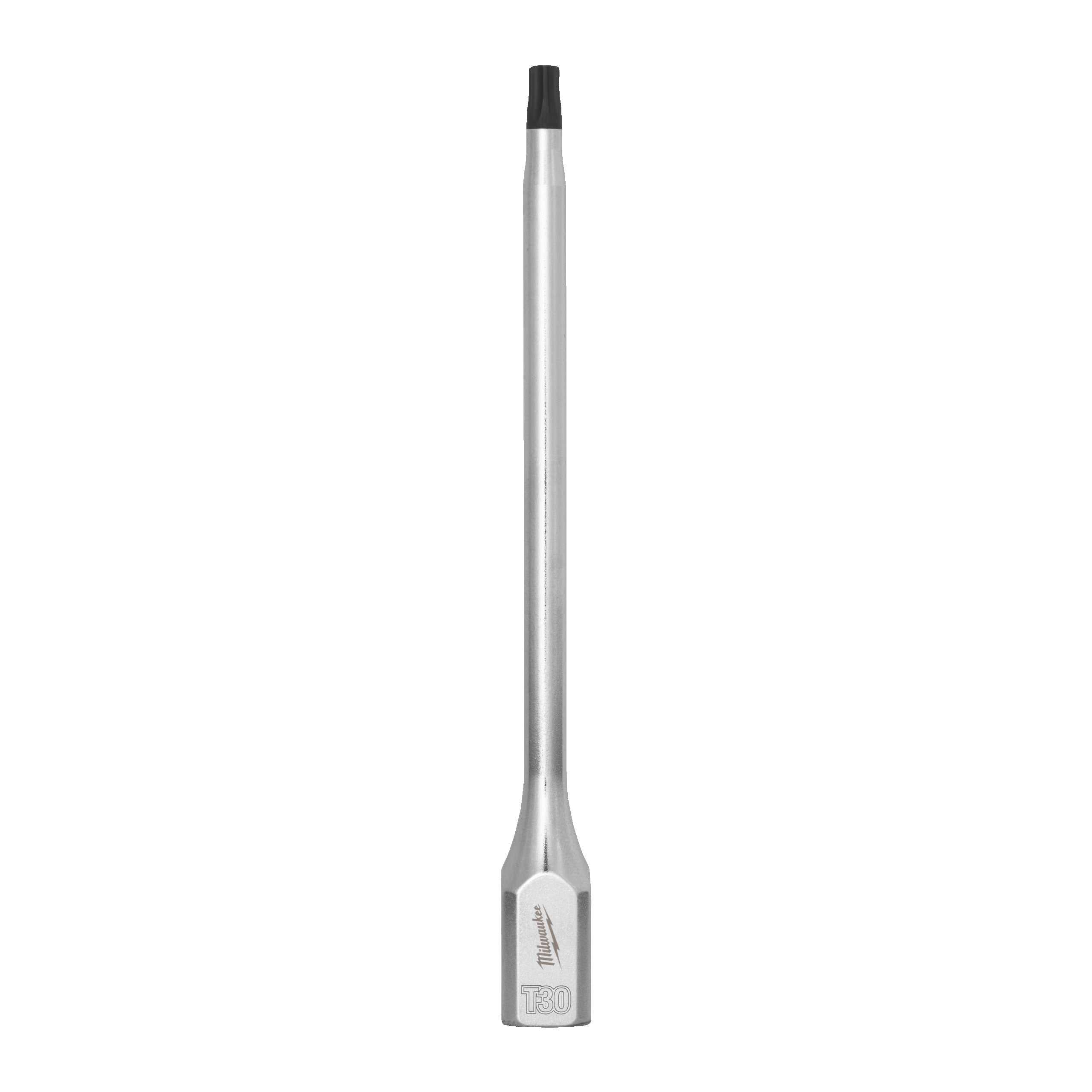 Cap cheie tubulară lungă ⅜″ cu bit TX Milwaukee 3/8'' Drive T30 Torx Long Bit Socket, cod 4932500443