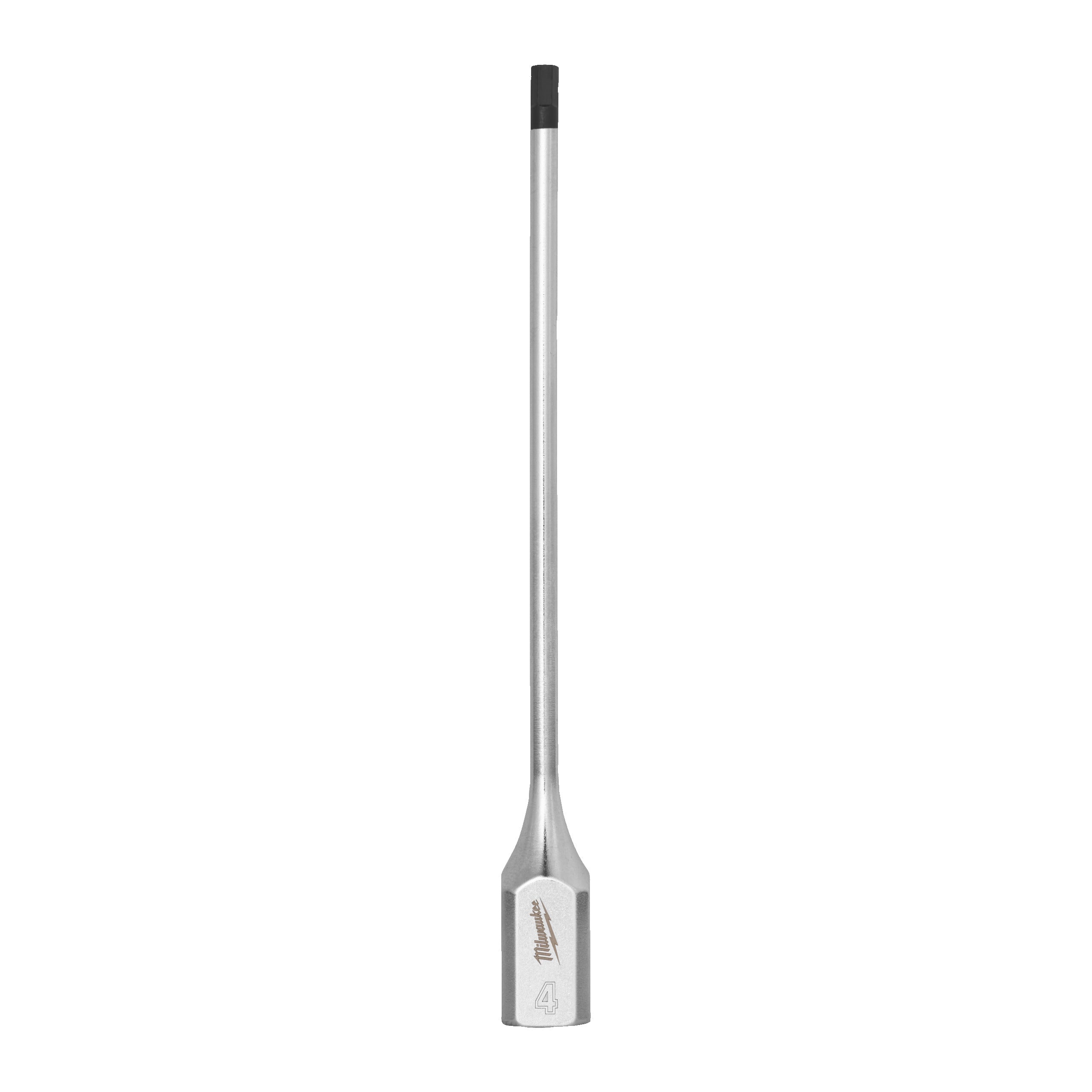Cap cheie tubulară lungă ⅜″ cu bit hex Milwaukee 3/8'' Drive 4mm Hex Long Bit Socket, cod 4932500448