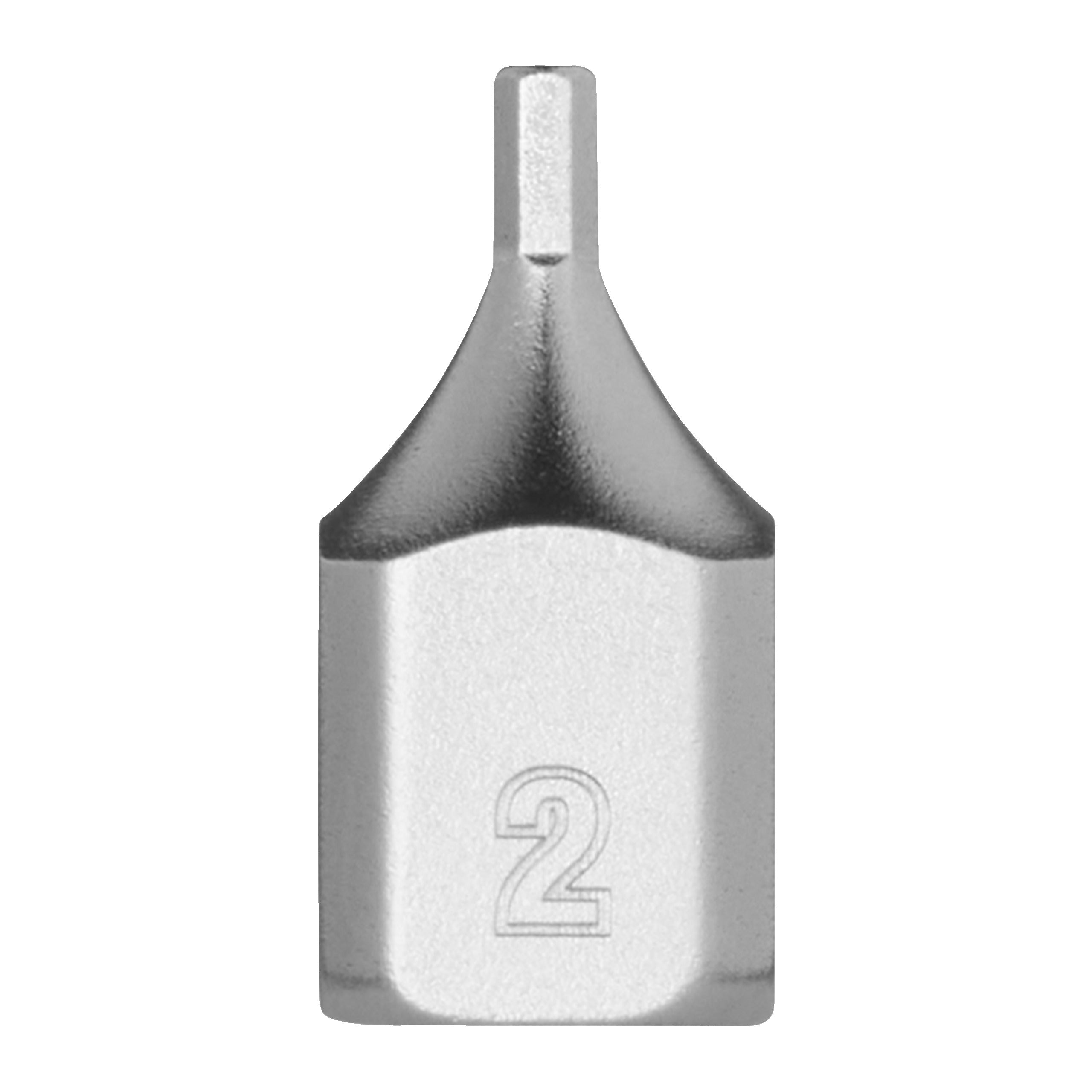 Cap cheie tubulară ¼″ cu bit, Hex stubby Milwaukee 1/4'' Drive 2mm Hex Stubby Bit Socket, cod 4932500473