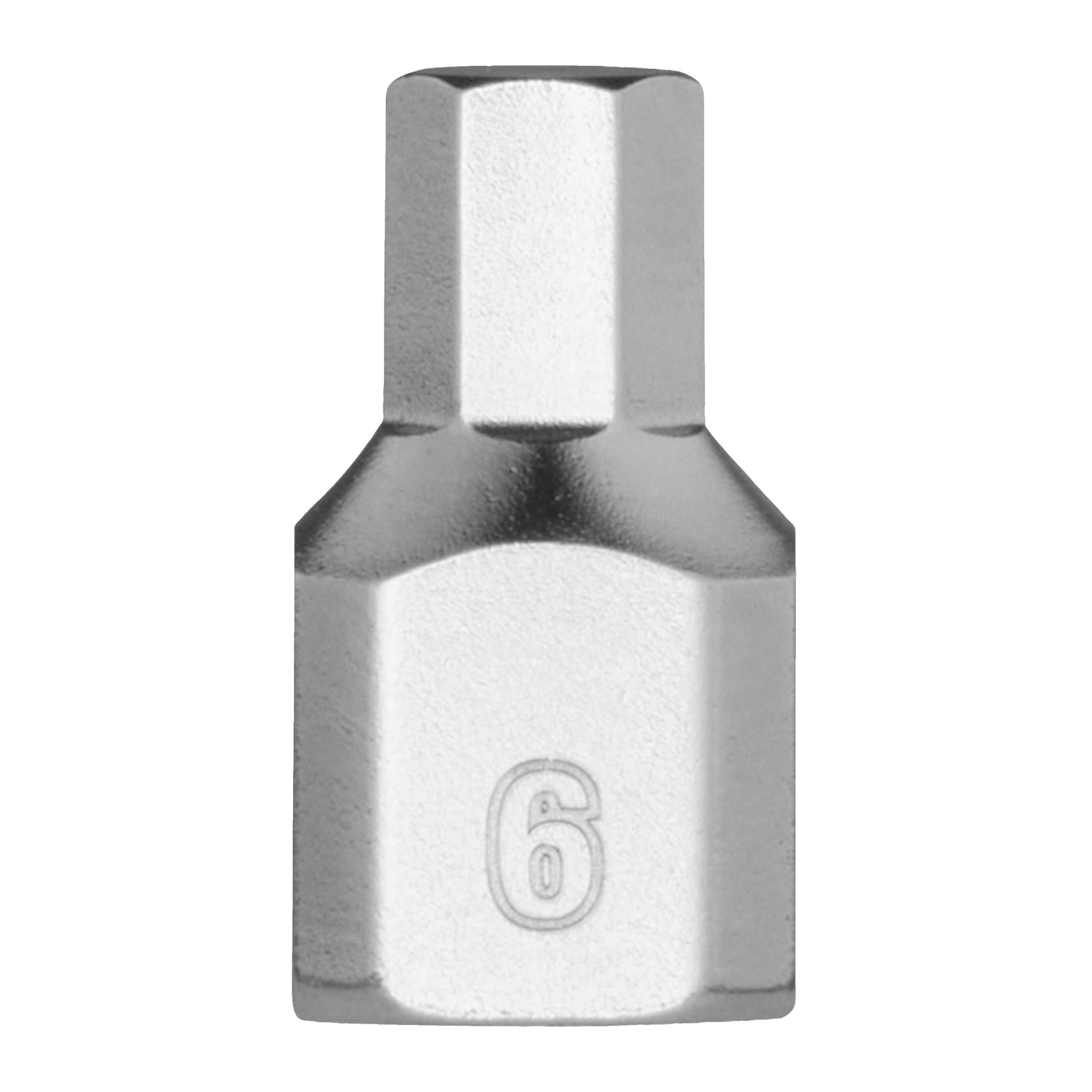 Cap cheie tubulară ¼″ cu bit, Hex stubby Milwaukee 1/4'' Drive 6mm Hex Stubby Bit Socket, cod 4932500478