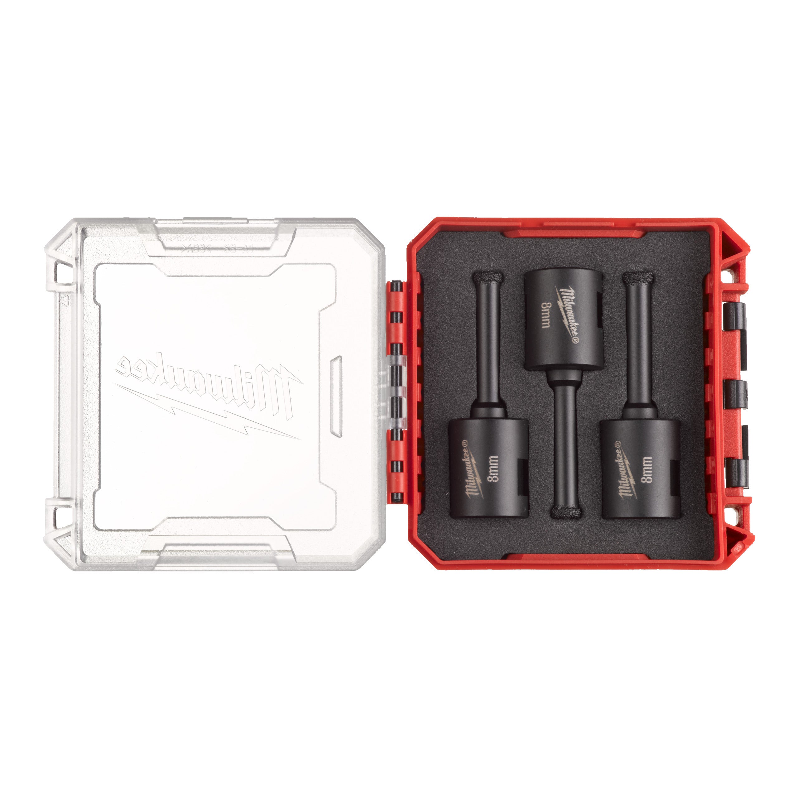 Carotă diamantată Burghie diamantate M14 pentru găurire uscată Milwaukee M14 Diamond Tile Drill 3 pc Set 2, cod 4932500546