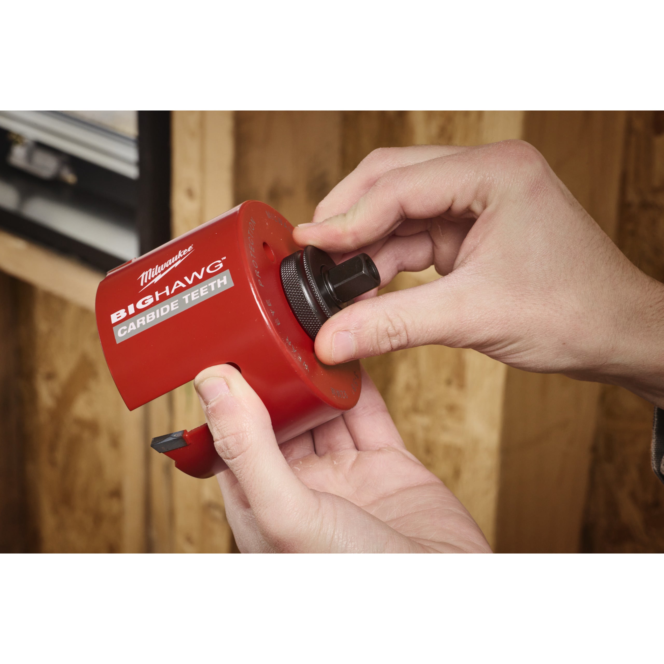 Accesorii sistem - carote Milwaukee QL Pin Adaptor XL 5/8''x18 - Ø 32-210 mm, cod 4932500552