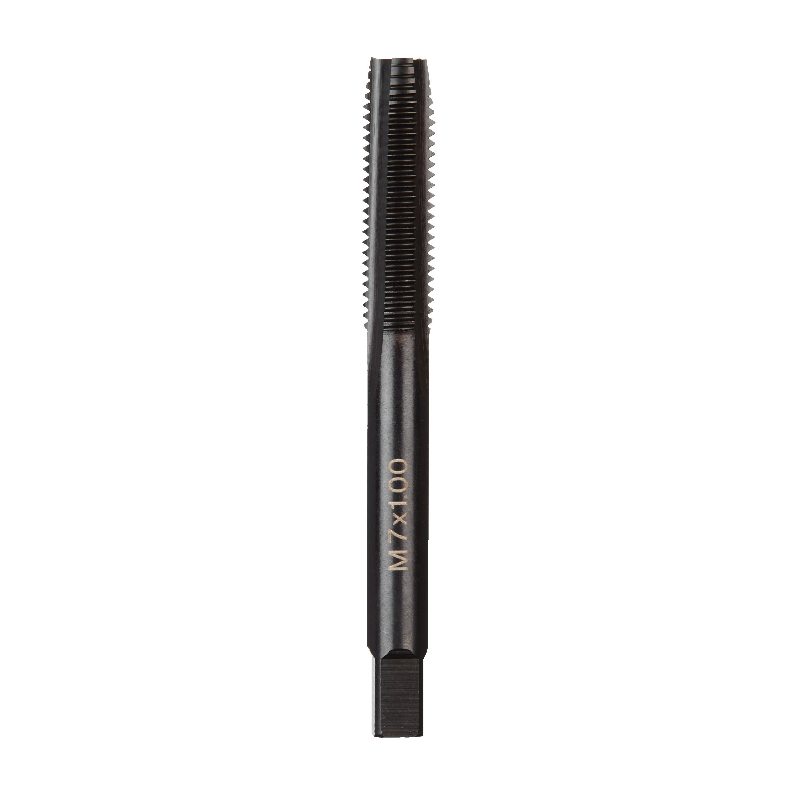 Tarod metric cu canale drepte – tip plug (intermediar) Milwaukee M7-1.00 mm Straight Flute PLUG TAP, cod 4932500593