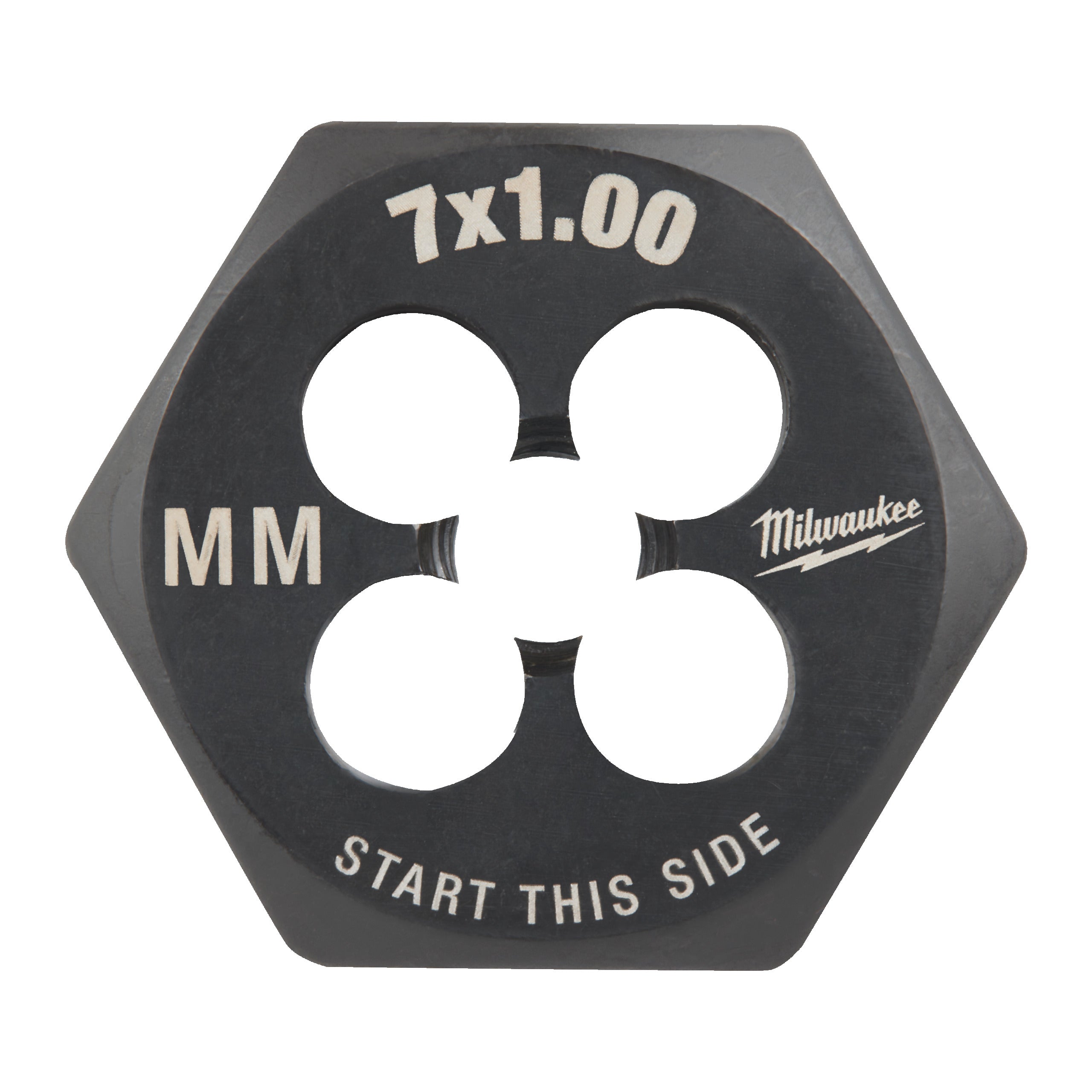 Filiere hexagonale pentru filet metric Milwaukee M7-1.00 mm HEX threading DIE, cod 4932500615