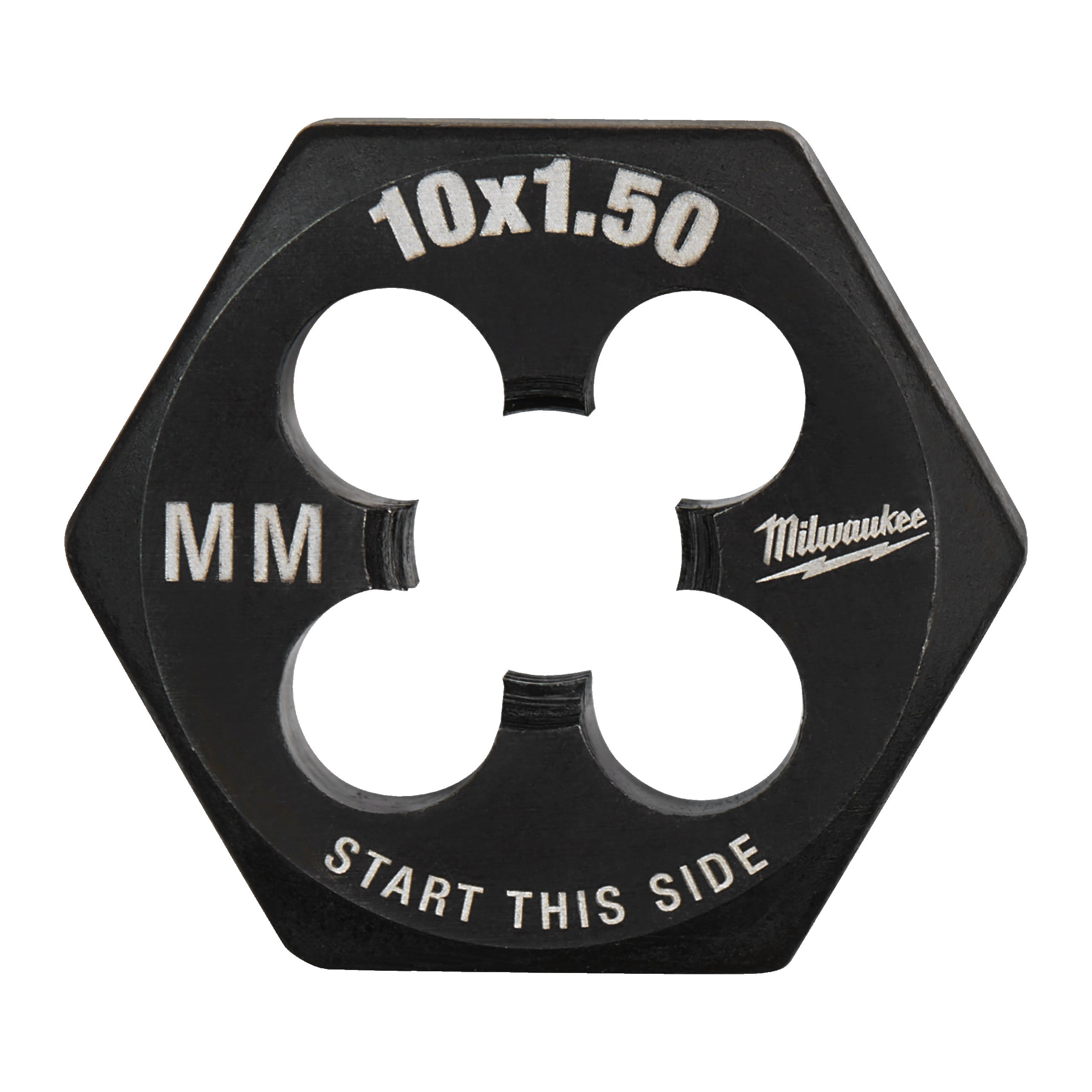 Filiere hexagonale pentru filet metric Milwaukee M10-1.50 mm HEX threading DIE, cod 4932500620