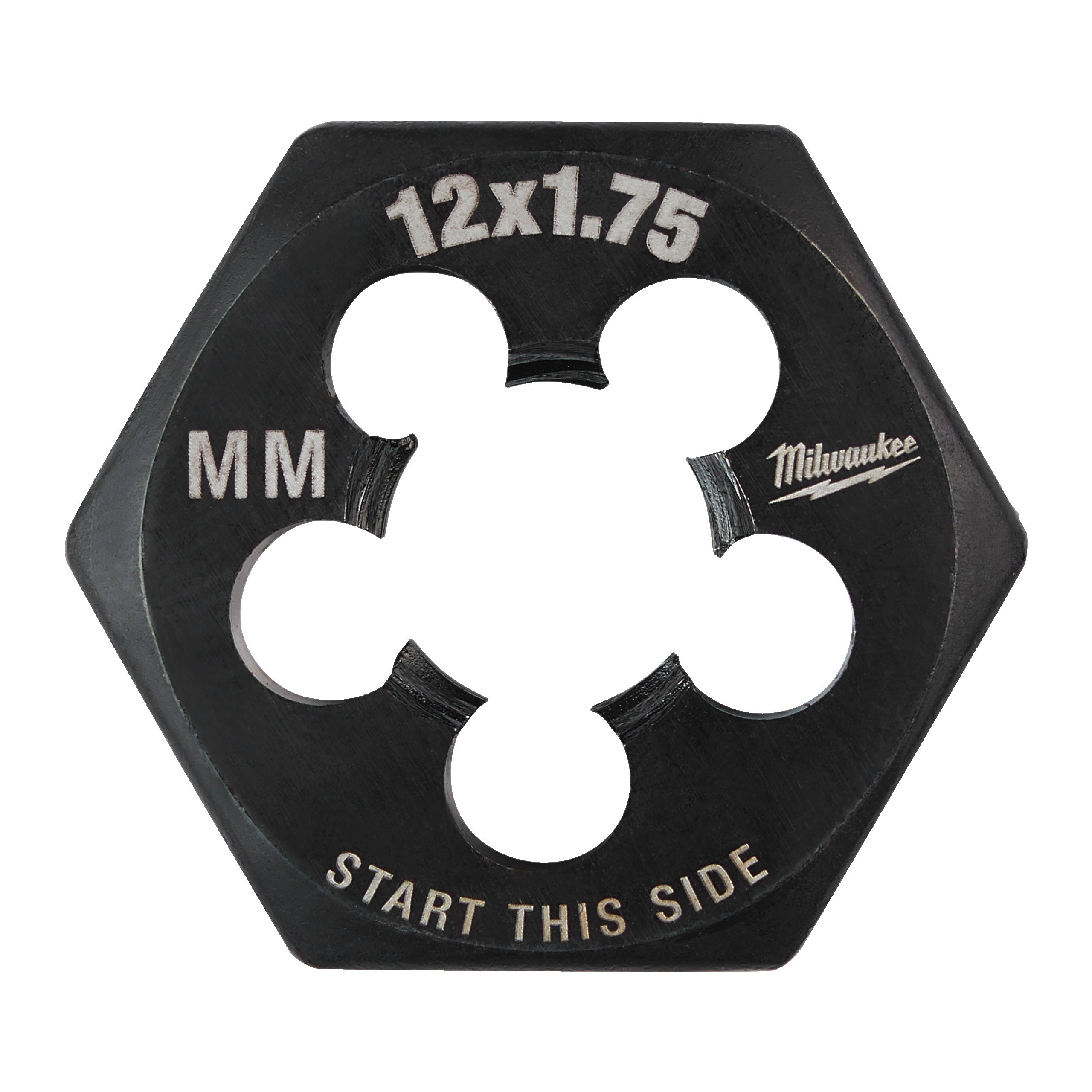 Filiere hexagonale pentru filet metric Milwaukee M12 -1.75 mm HEX threading DIE, cod 4932500624