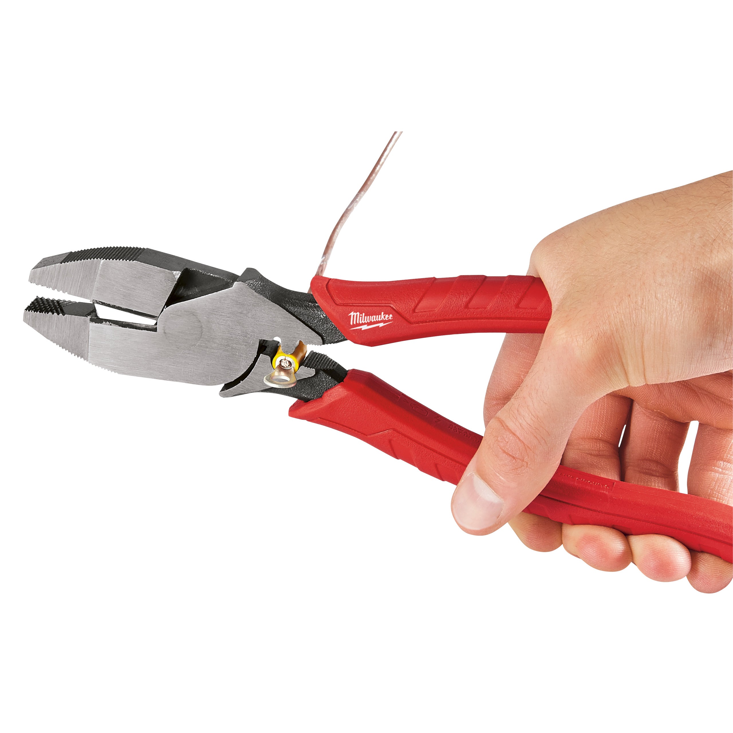 Clește Lineman's Heavy Duty Milwaukee Heavy duty lineman's pliers, cod 4932500671