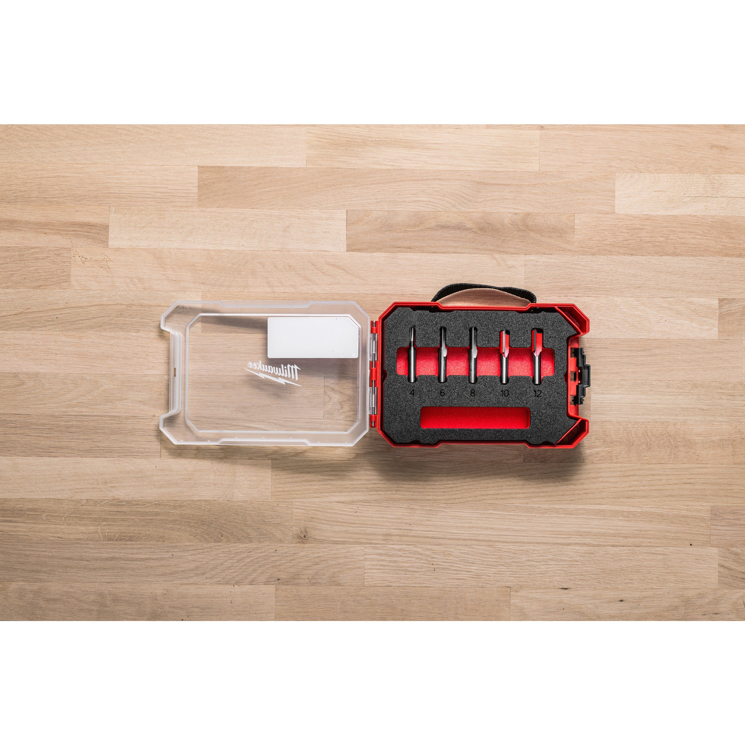 Freză pentru mașina de frezat Seturi Milwaukee Rtr B. S8mm Straight Bit Set, cod 4932501053