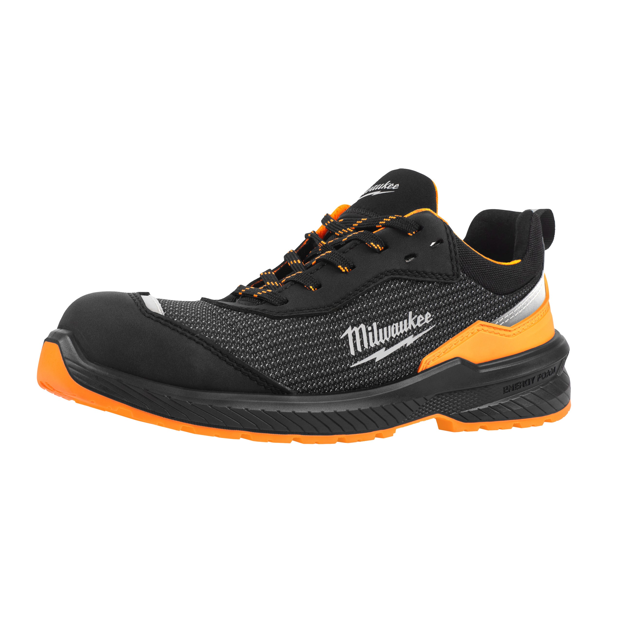 Pantofi de protecție Flextred™ S1PS Hi Vis SC FO SR ESD Milwaukee FXT S1PS Orange 1L919199 SC FO SR ESD 43, cod 4932501565