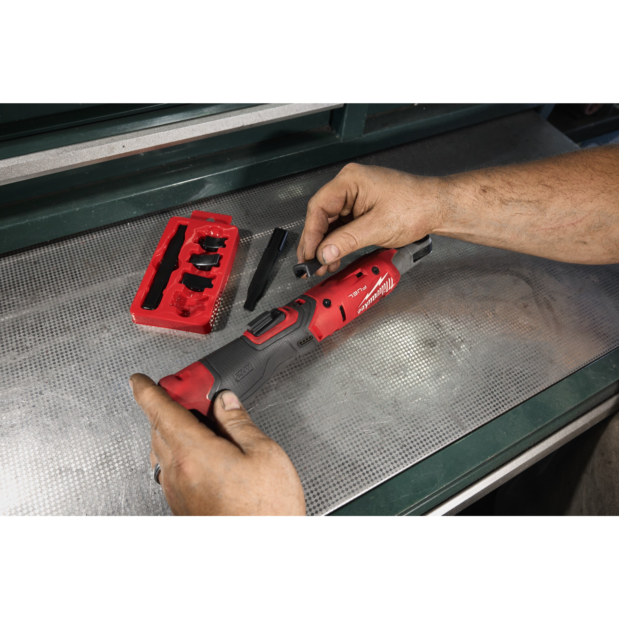 Atașament pentru antrenoarele cu clichet Milwaukee FR-MT FIR G2, cod 4932501753
