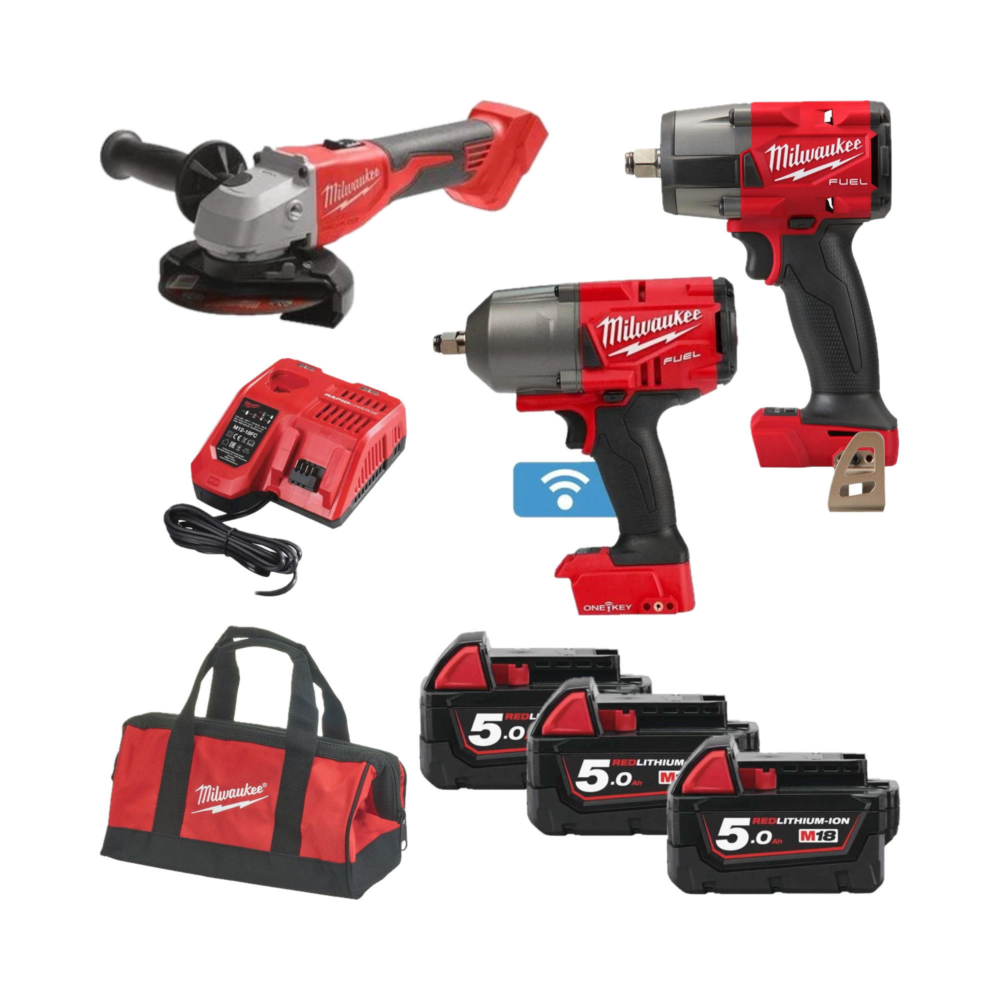 Pachet BIG STORE Milwaukee M18™ - scule auto și montaj, cod 4933000001