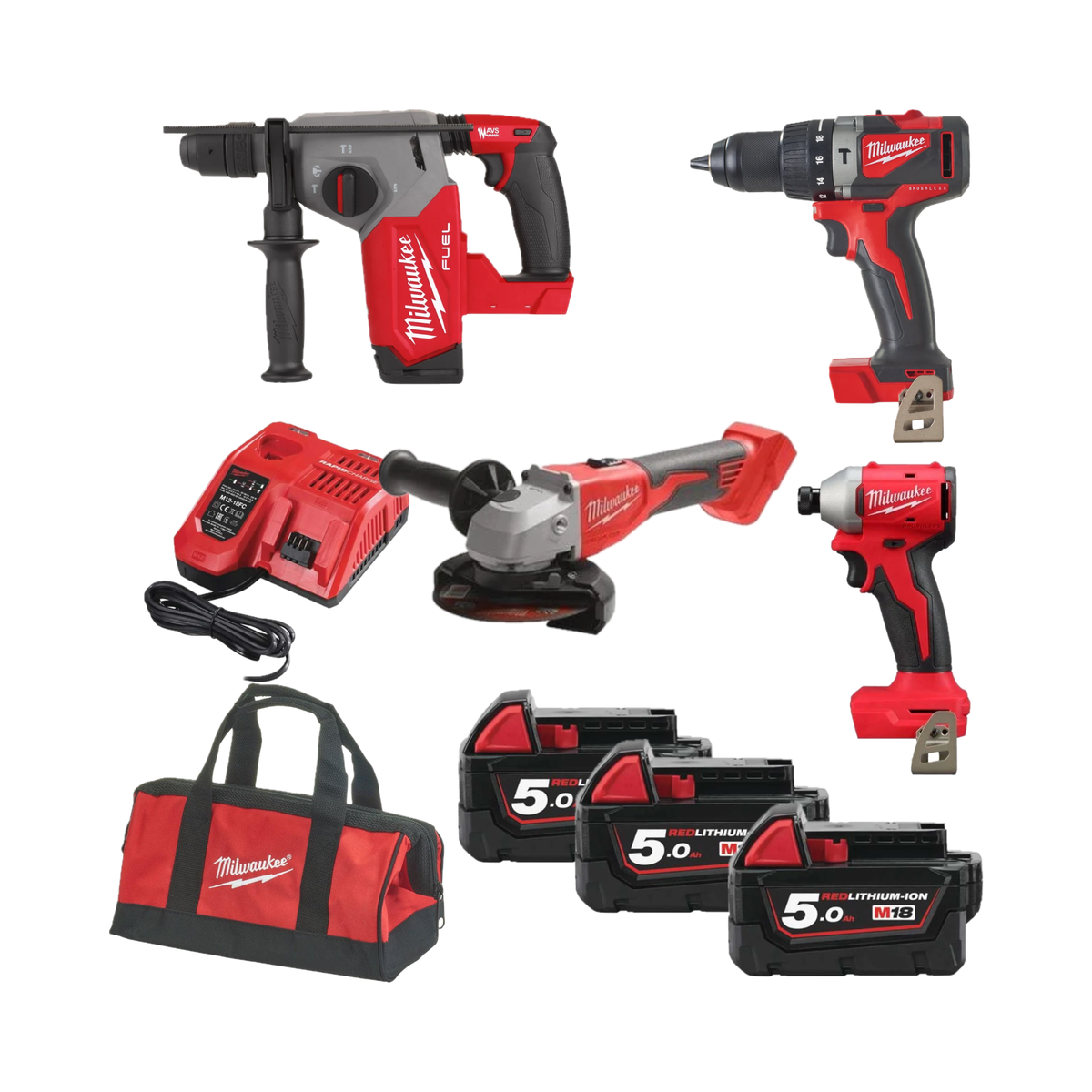 Pachet BIG STORE Milwaukee M18 - scule de uz general, cod 4933000006