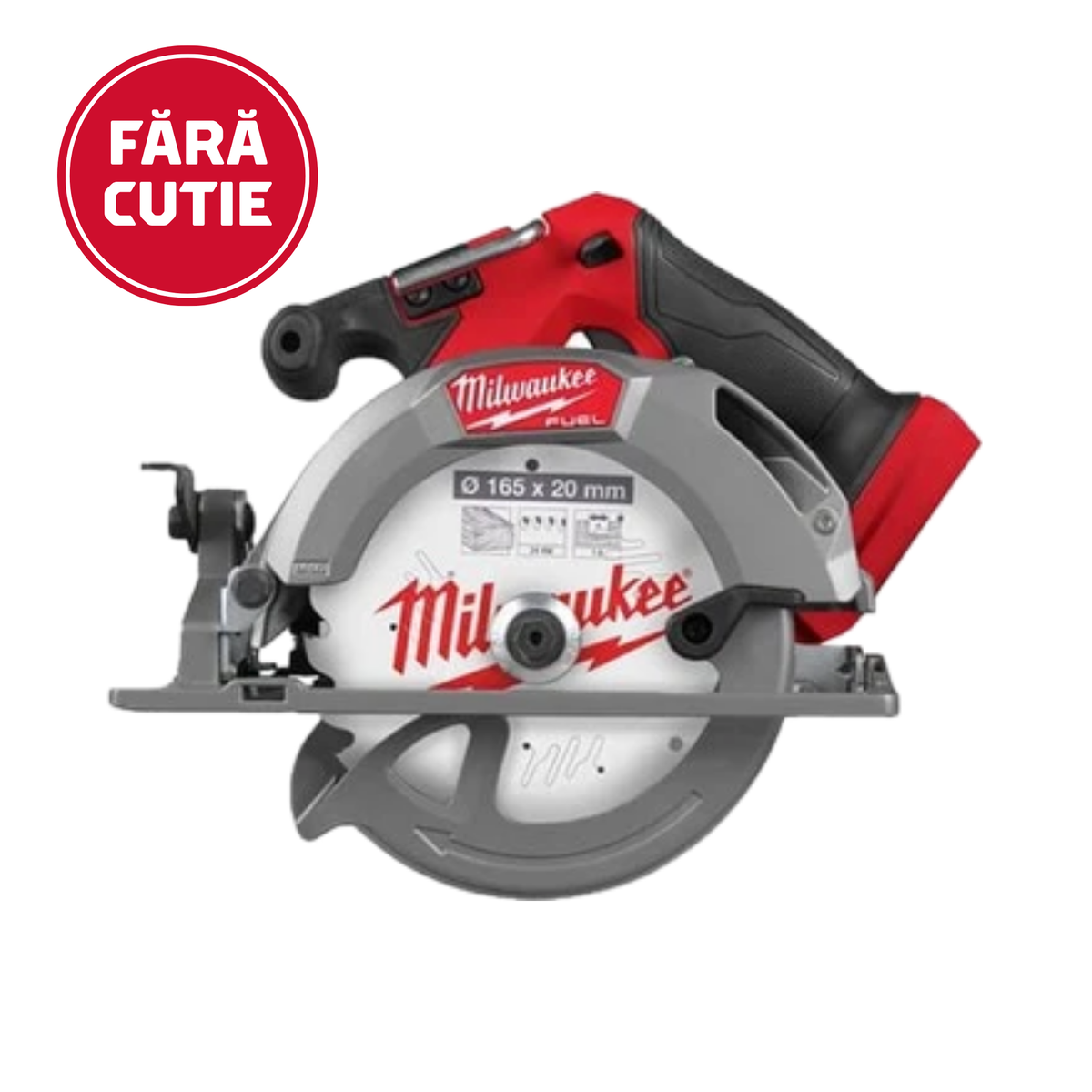 [FĂRĂ CUTIE] Fierăstrău circular Milwaukee M18 FCS552-0 FUEL™ pentru lemn și plastic, 55 MM, fără acumulator, fără încărcător, fără cutie cod 4933493587BULK
