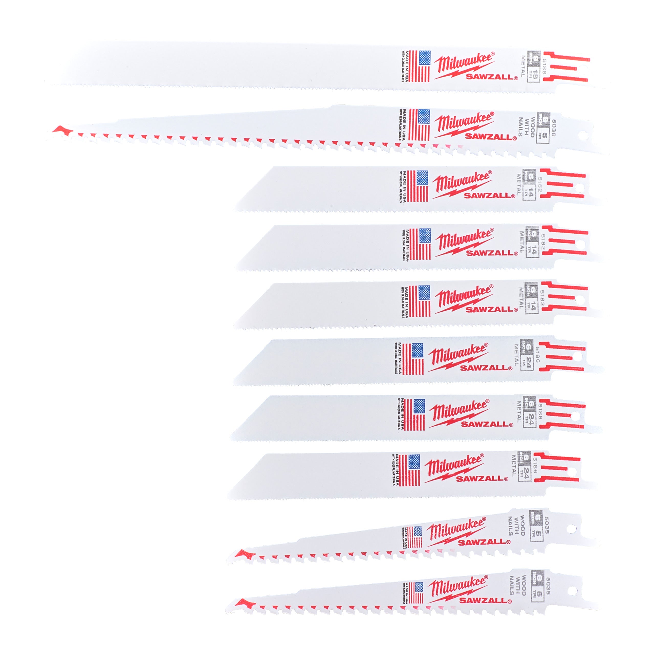 Seturi pânze SAWZALL™ Milwaukee Sawzall Blade Set 2, cod 49472211