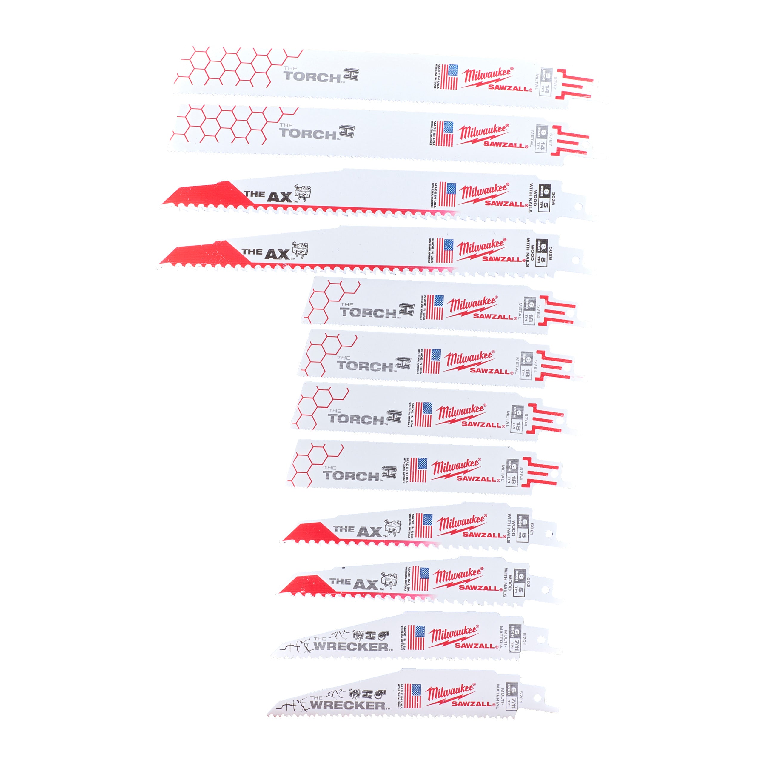 Seturi pânze SAWZALL™ Milwaukee Sawzall Blade Set 3, cod 49472229