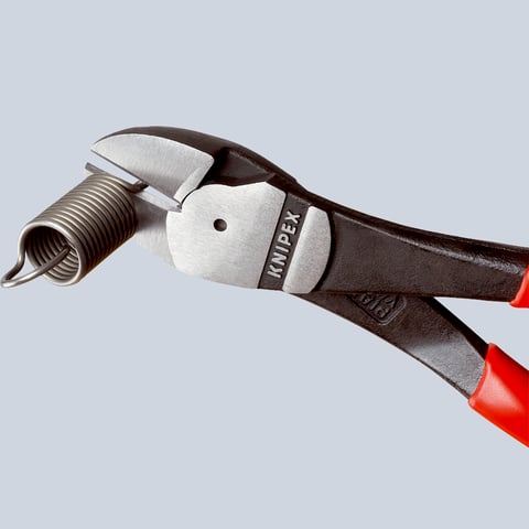 Tăietori diagonali cu pârghie înaltă și mânere comfort KNIPEX 7402160