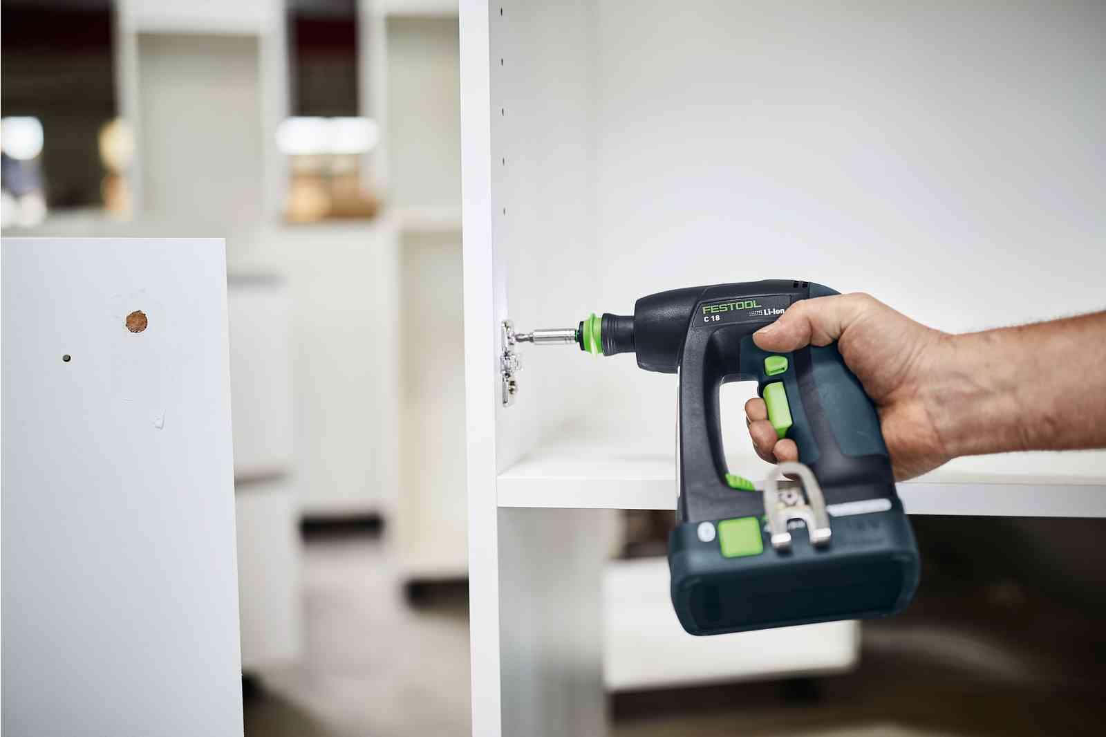 Mașină de găurit și înșurubat cu acumulator, 18V, Festool C 18 HPC40 I-Plus, 4Ah, cod 577427 - BIG STORE (Dynamic Tools SRL)