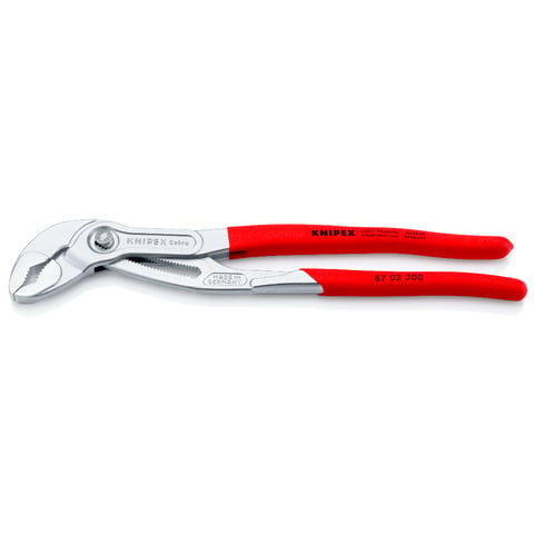 Clești Cobra® crom-polizat KNIPEX 8703300