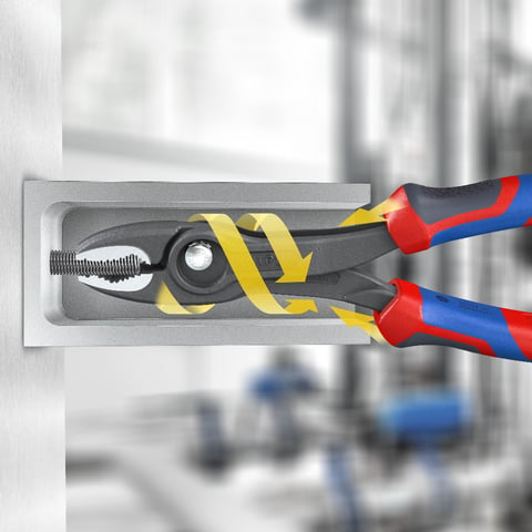 Clești TwinGrip® prindere față și lateral KNIPEX 8202200