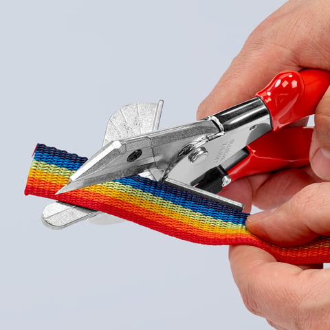 Foarfecă de tăiere la unghi pentru profile plastic și cauciuc KNIPEX 9435215