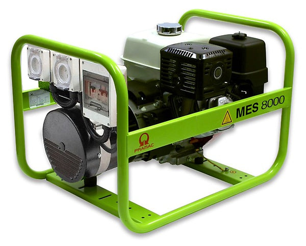 Generator Pramac MES8000 230 V, 50 Hz, Honda GX390, 5,5 kW – PA652SH1005