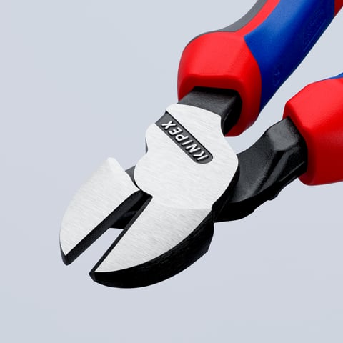 Tăietori diagonali cu pârghie înaltă și mânere comfort KNIPEX 7402200