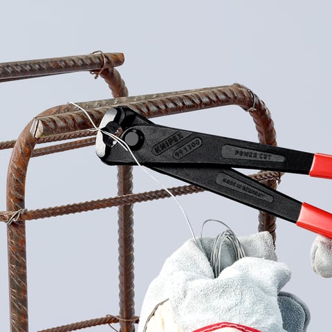 Clești armătură beton cu înveliș plastic KNIPEX 9911300