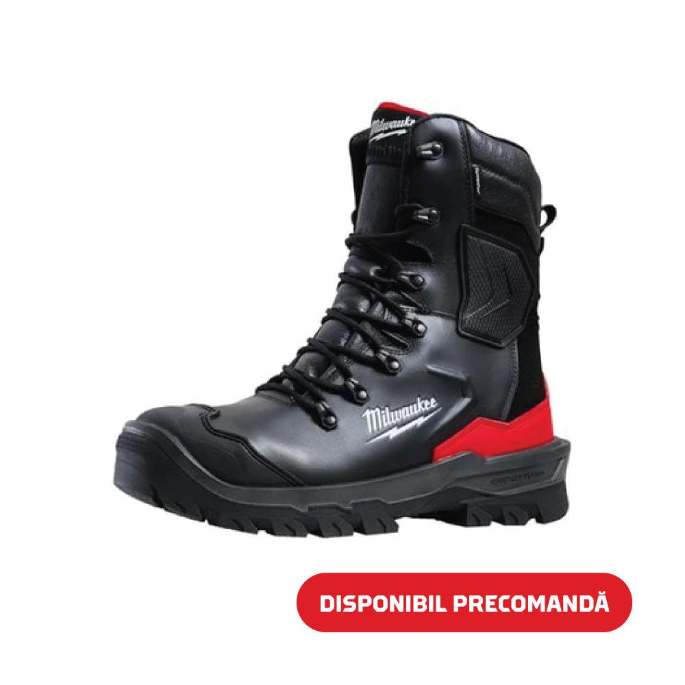 Bocanci negri înalți de protecție Milwaukee ARMOURTRED S7S 1H110111W CI AN HRO SC FO LG SR - BIG STORE (Dynamic Tools SRL)