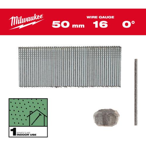 Cuie 16G/0°/50mm/G/SC1 - 2500 Buc, Milwaukee, cod 4932498316 - BIG STORE (Dynamic Tools SRL)