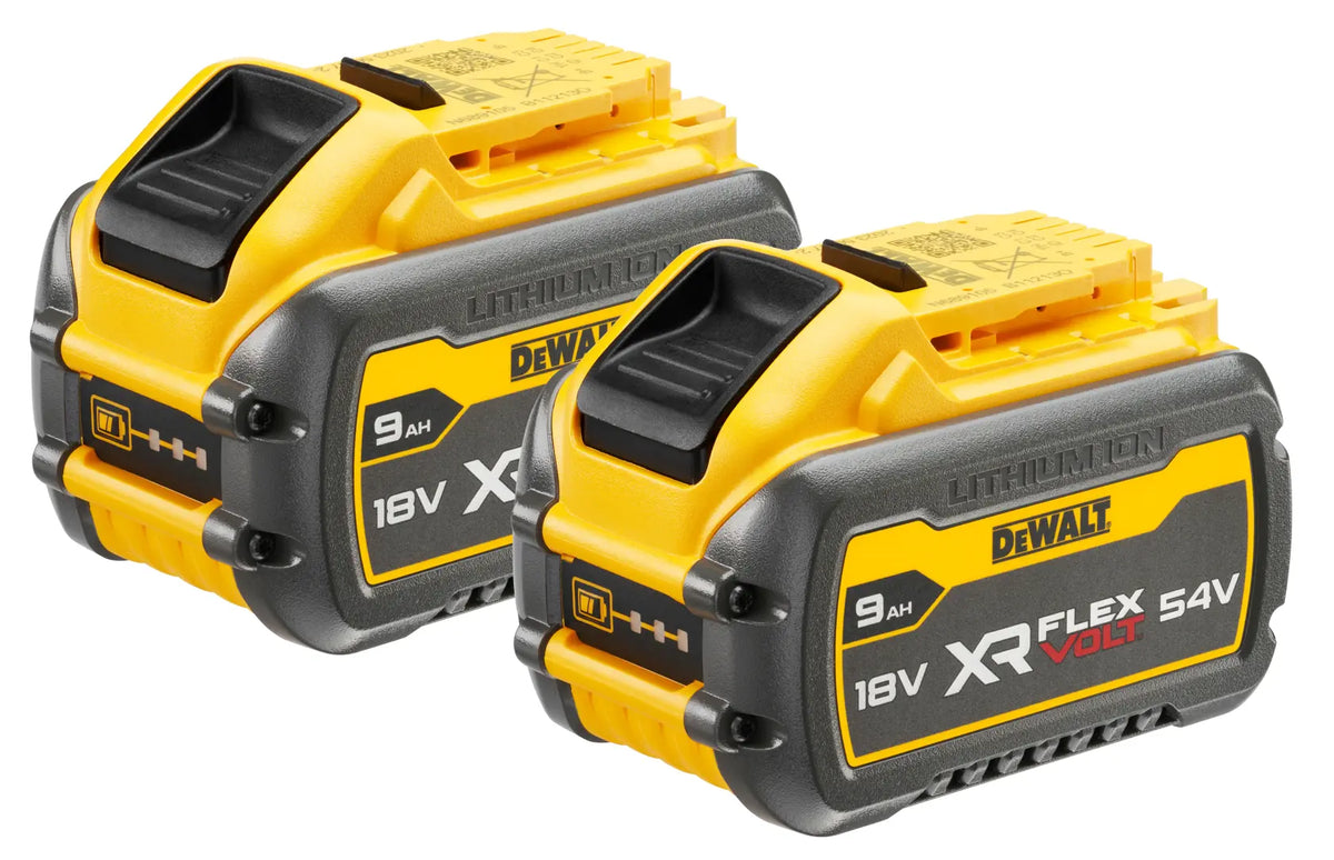 Set de 2 acumulatori DeWalt XR FLEXVOLT 9 Ah – DCB547X2-XJ