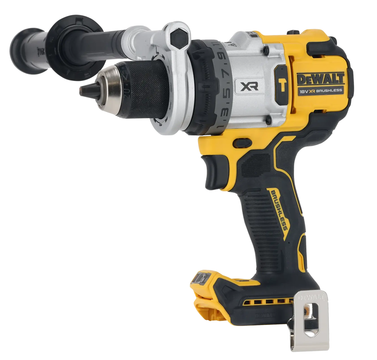 Mașină de găurit cu percuție DeWalt XR 18 V premium, fără perii, în TSTAK – DCD1007NT-XJ