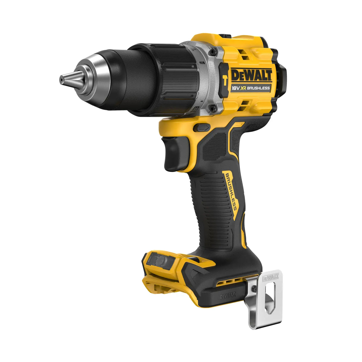 Mașină compactă de găurit cu percuție DeWalt XR 18 V fără perii, în TSTAK – DCD805NT-XJ