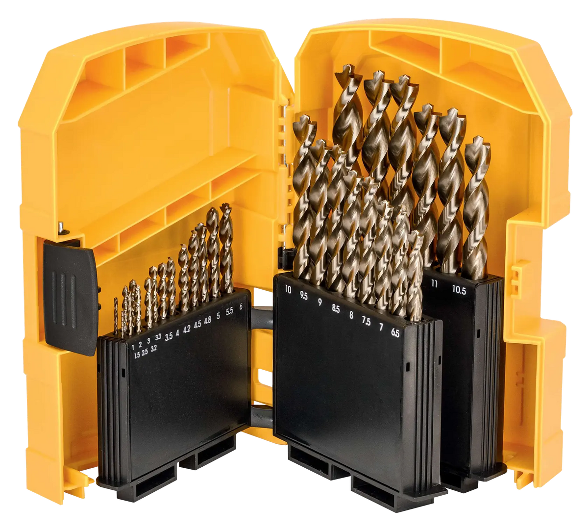 Set DeWalt cu 29 de burghie HSS-Co din cobalt – DT4957-QZ